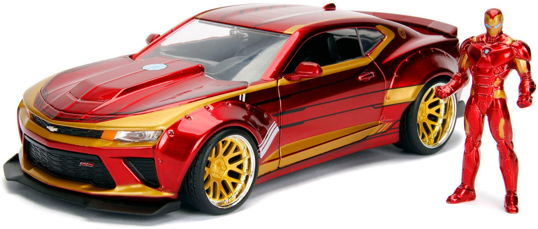 JADA Spielzeug-Auto Marvel Ironman 2016 Chevy Camaro SS 1:24 günstig online kaufen