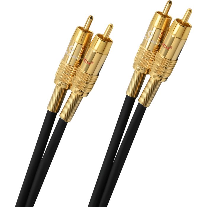 Oehlbach NF 1 Master NF Audio-Cinchkabel  Audio-Kabel 2 x Cinch 2 x Cinch (50 cm)