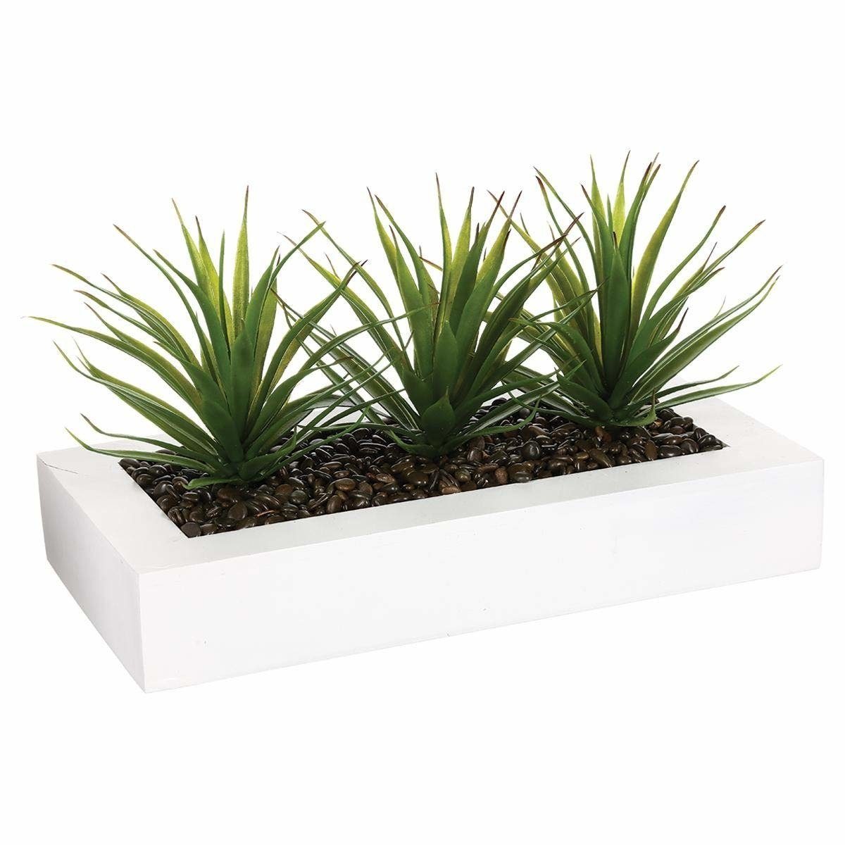 Kunstpflanze ALOE VERA Zimmerpflanze, Atmosphera Créateur d'intérieur, Höhe 17 cm