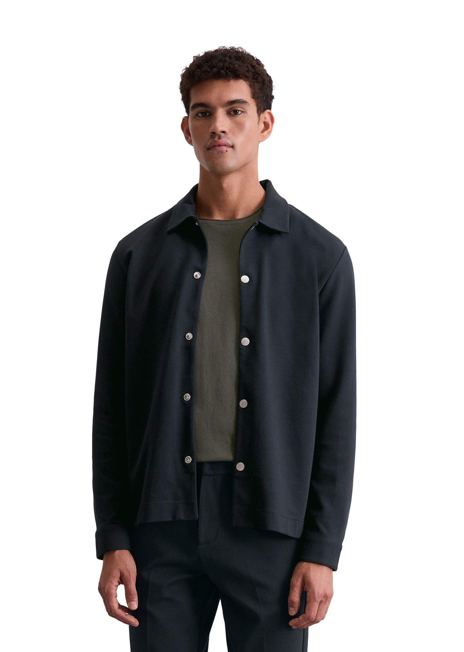 Marc O'Polo Hemdjacke Sweat-Overshirt regular fit günstig online kaufen