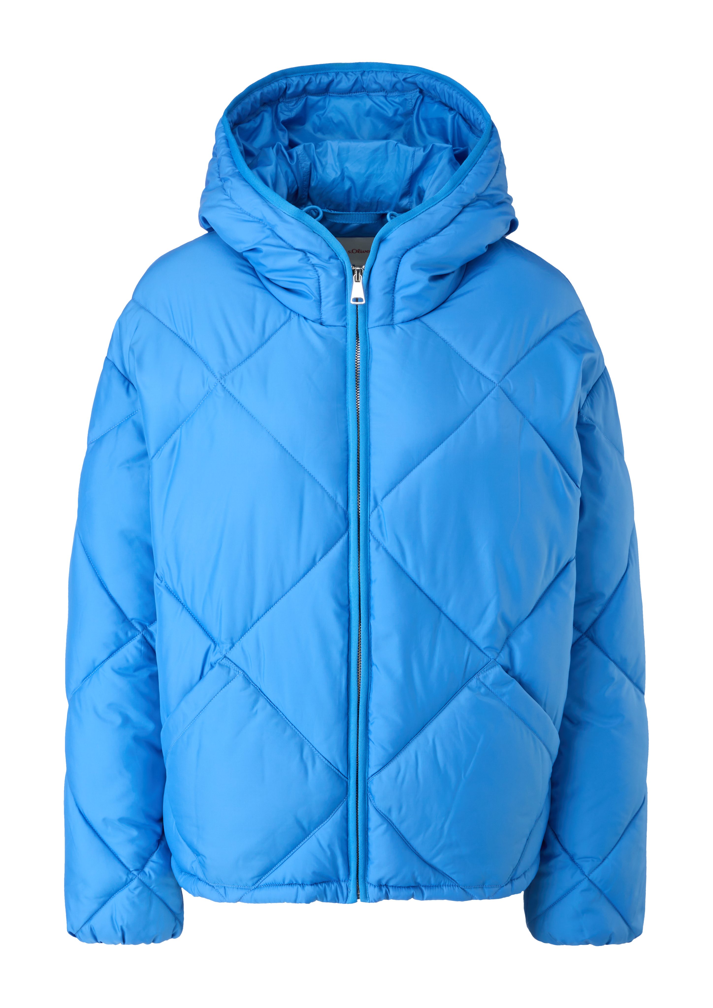 s.Oliver Outdoorjacke Jacke blue modischer Steppung mit