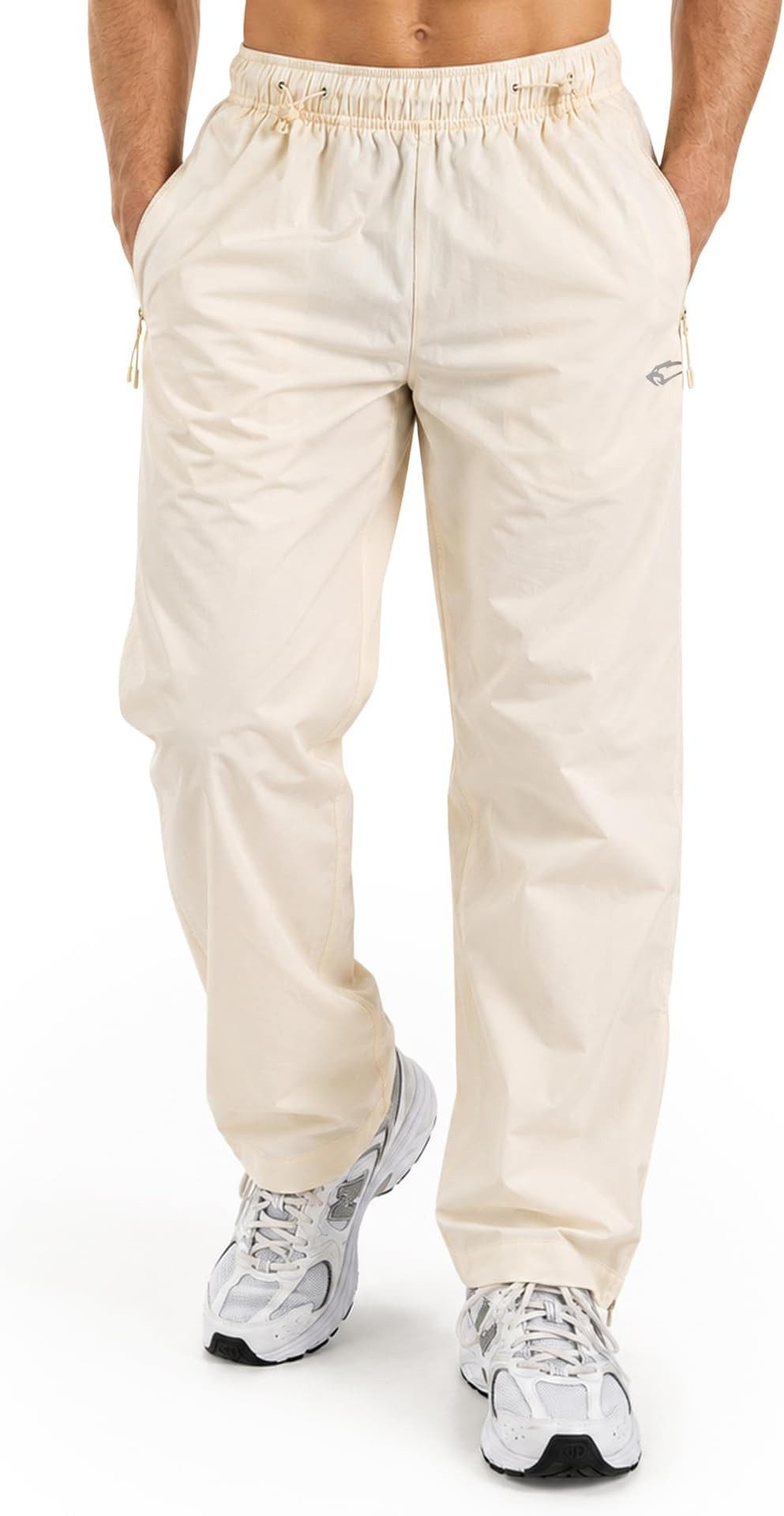 Smilodox Jogginghose Tybrin Trainingshose, Regular Fit, Trackhose für Gym & Freizeit elastischer Bund, Kordelzug, Reißverschlusstaschen, Mesh-Futter