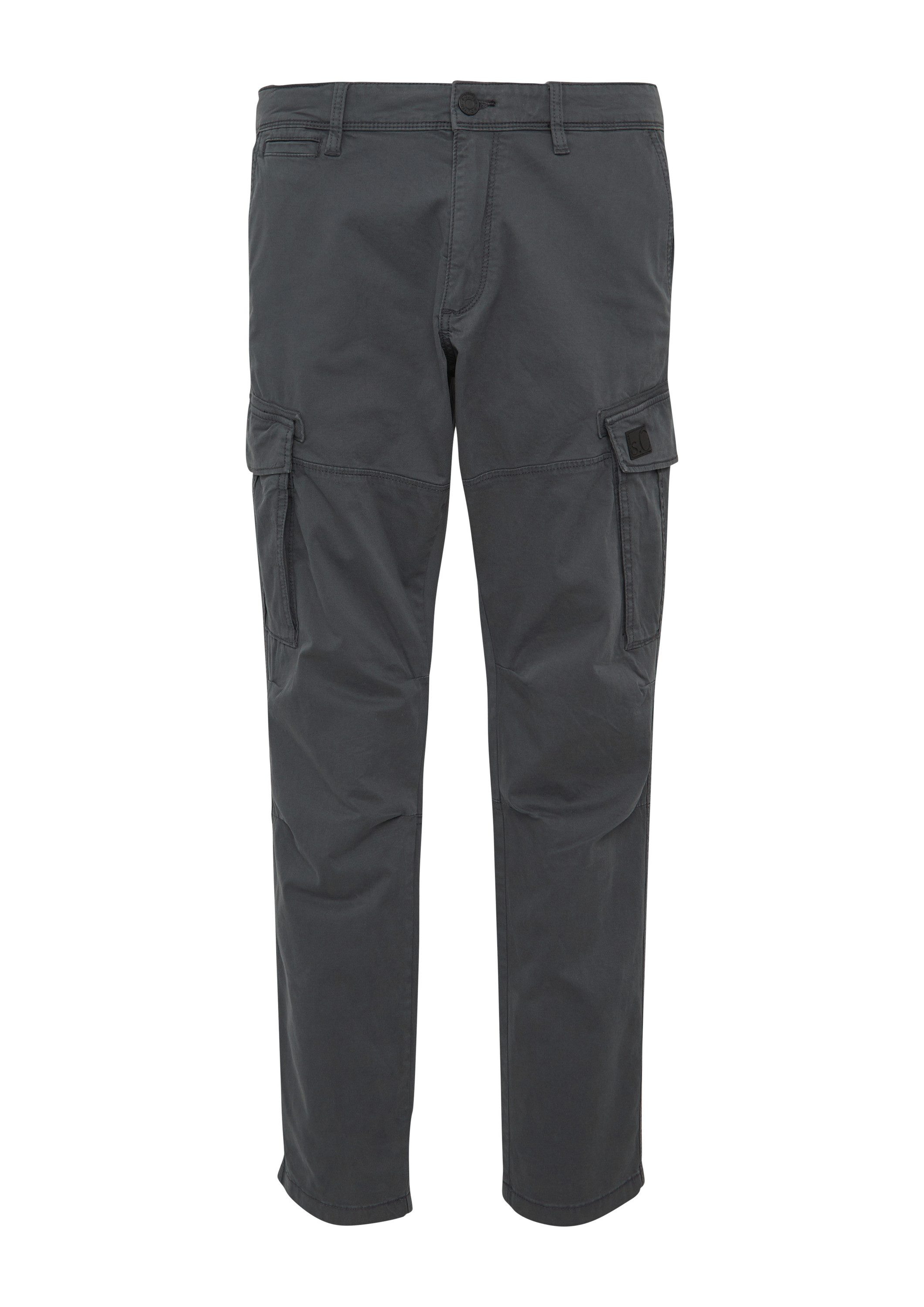 s.Oliver Chinos Hose PHOENIX Cargohose mit Garment Dye und Straight Leg günstig online kaufen
