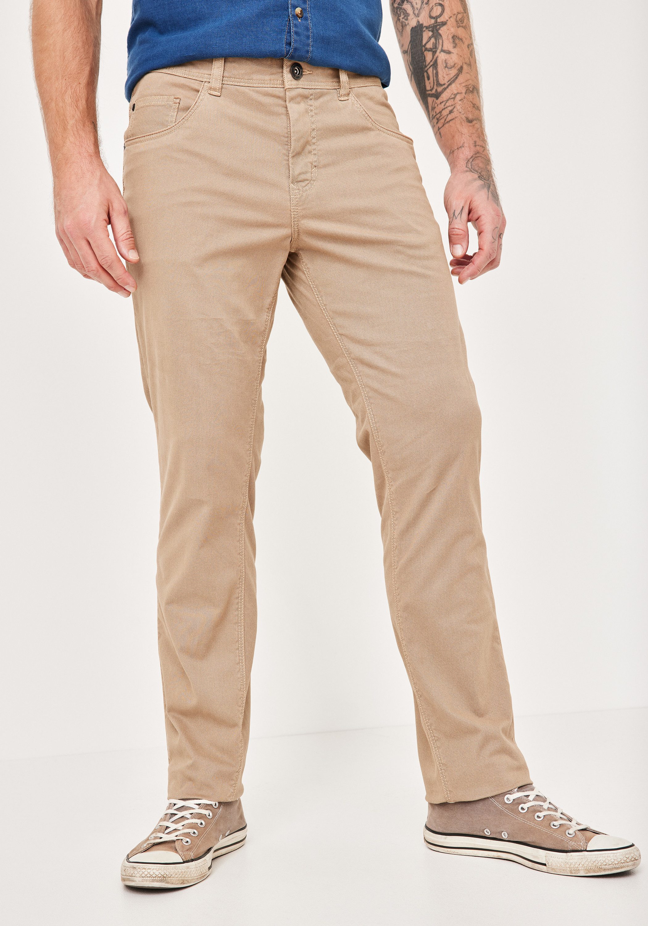 Paddock's Stoffhose PIPE Slim-Fit 5-Pocket Stoffhose günstig online kaufen