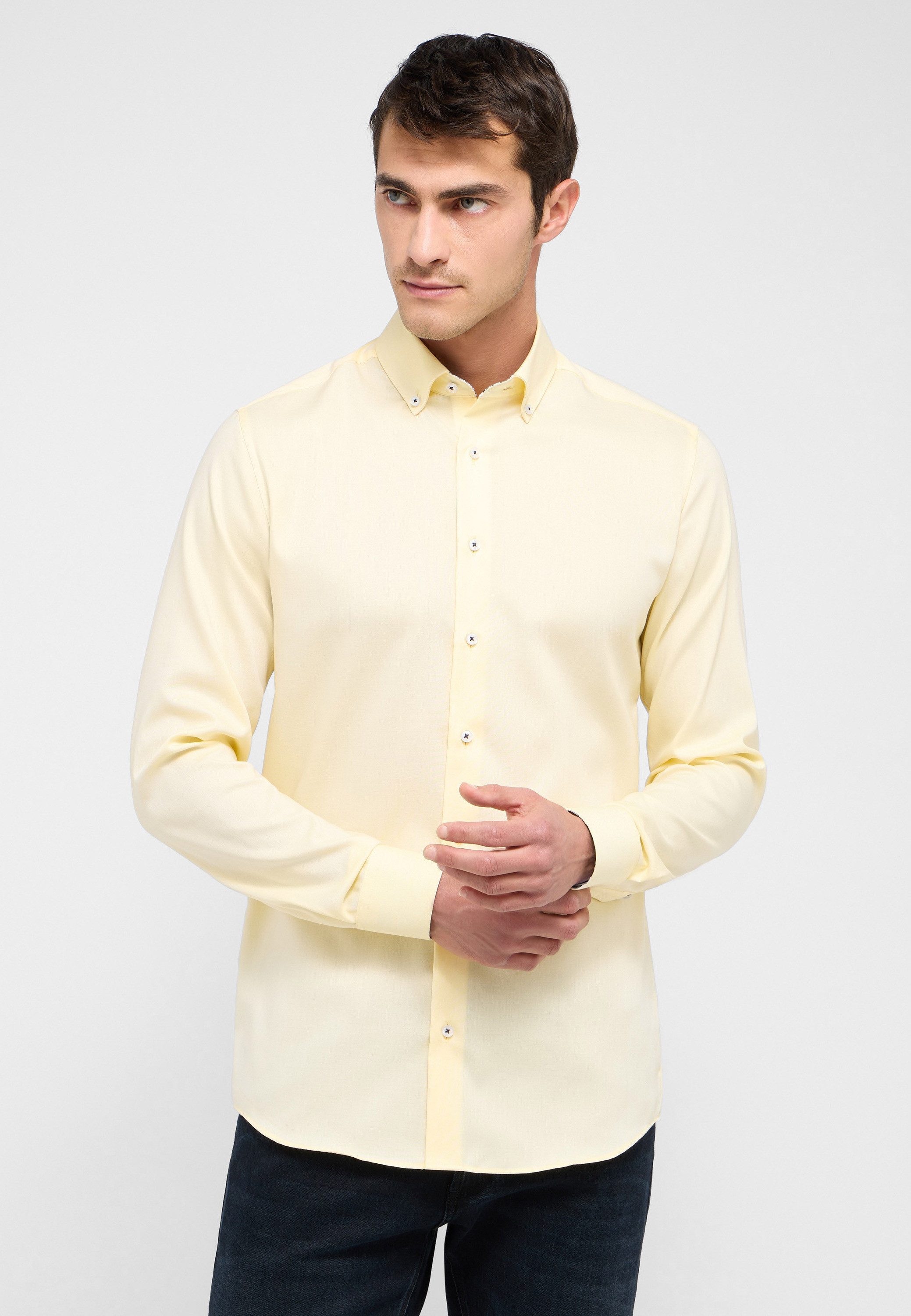 Eterna Langarmhemd SLIM FIT günstig online kaufen