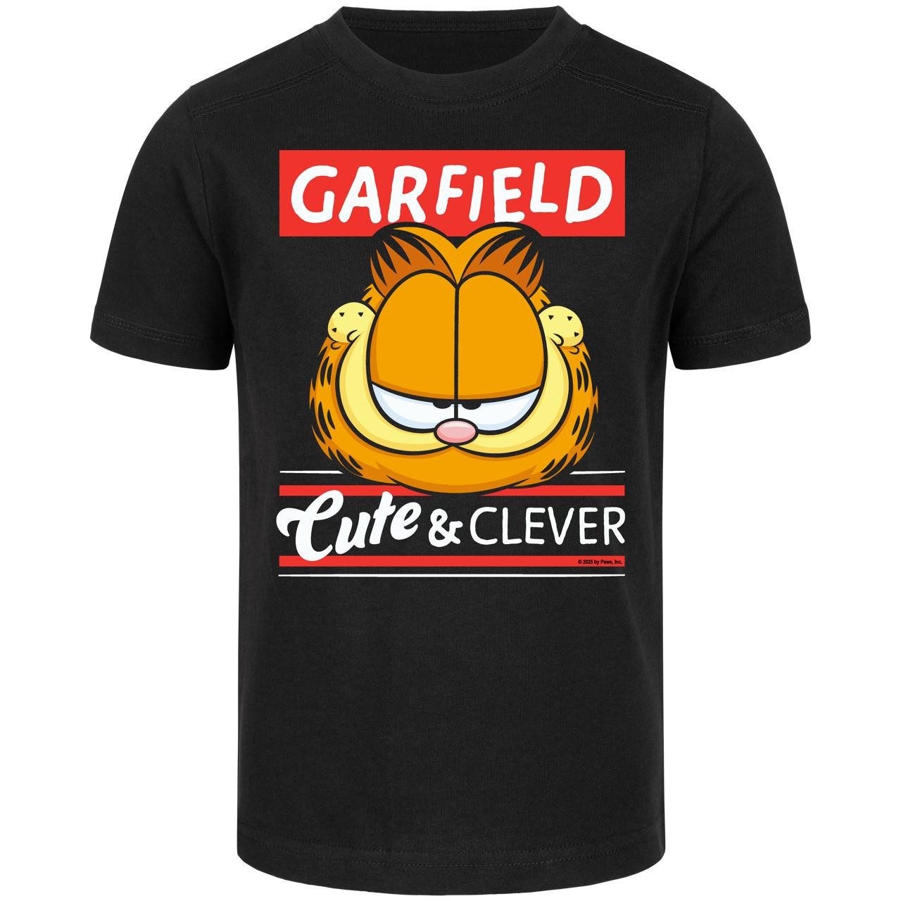 Kids-Fanshop T-Shirt mit Garfield (Cute & Clever) Aufdruck für Kinder (2–14 J)