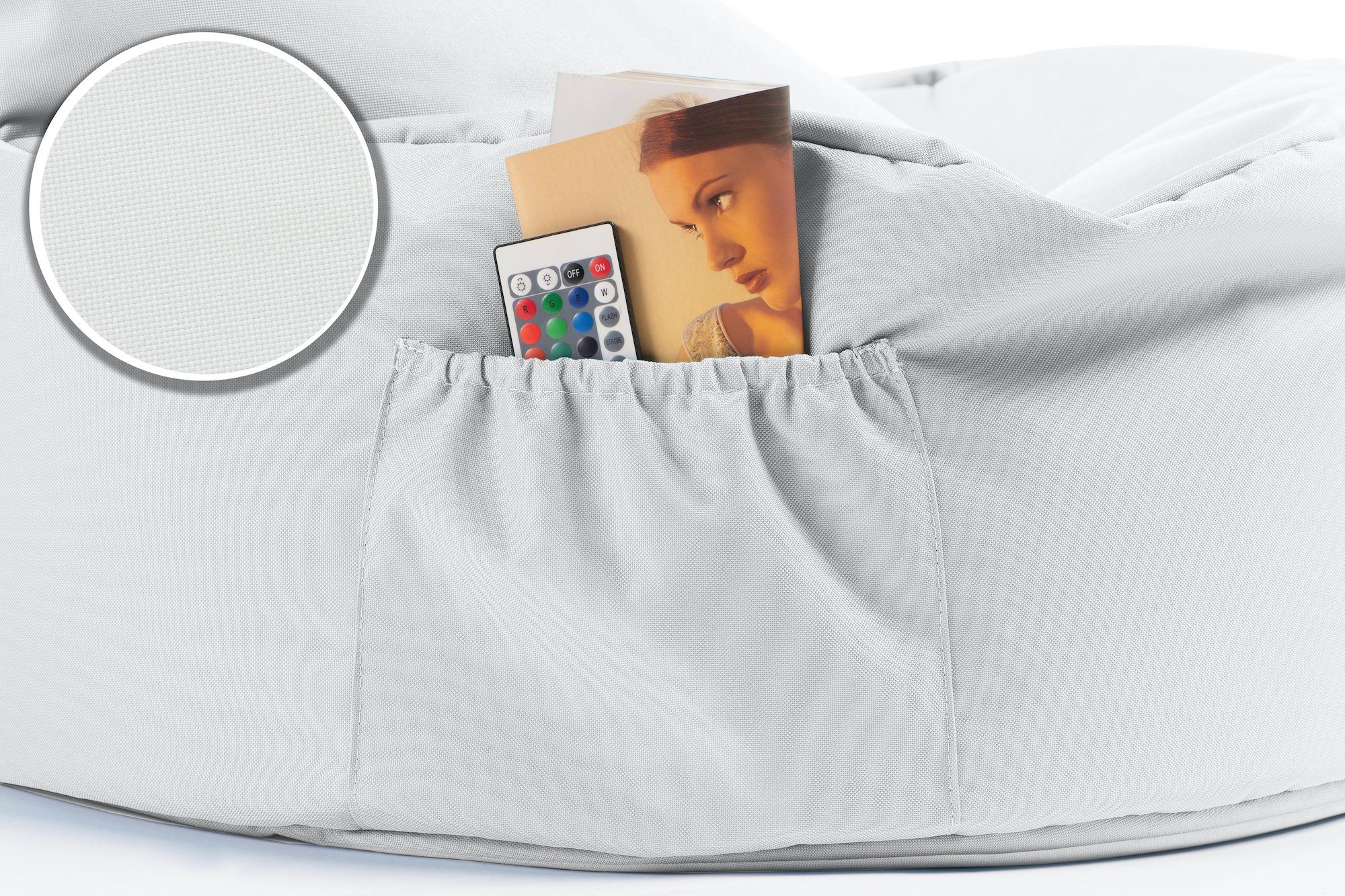 sunnypillow Sitzsack Gaming Sitzsack XXL mit Styropor Füllung für Kinder & Erwachsene