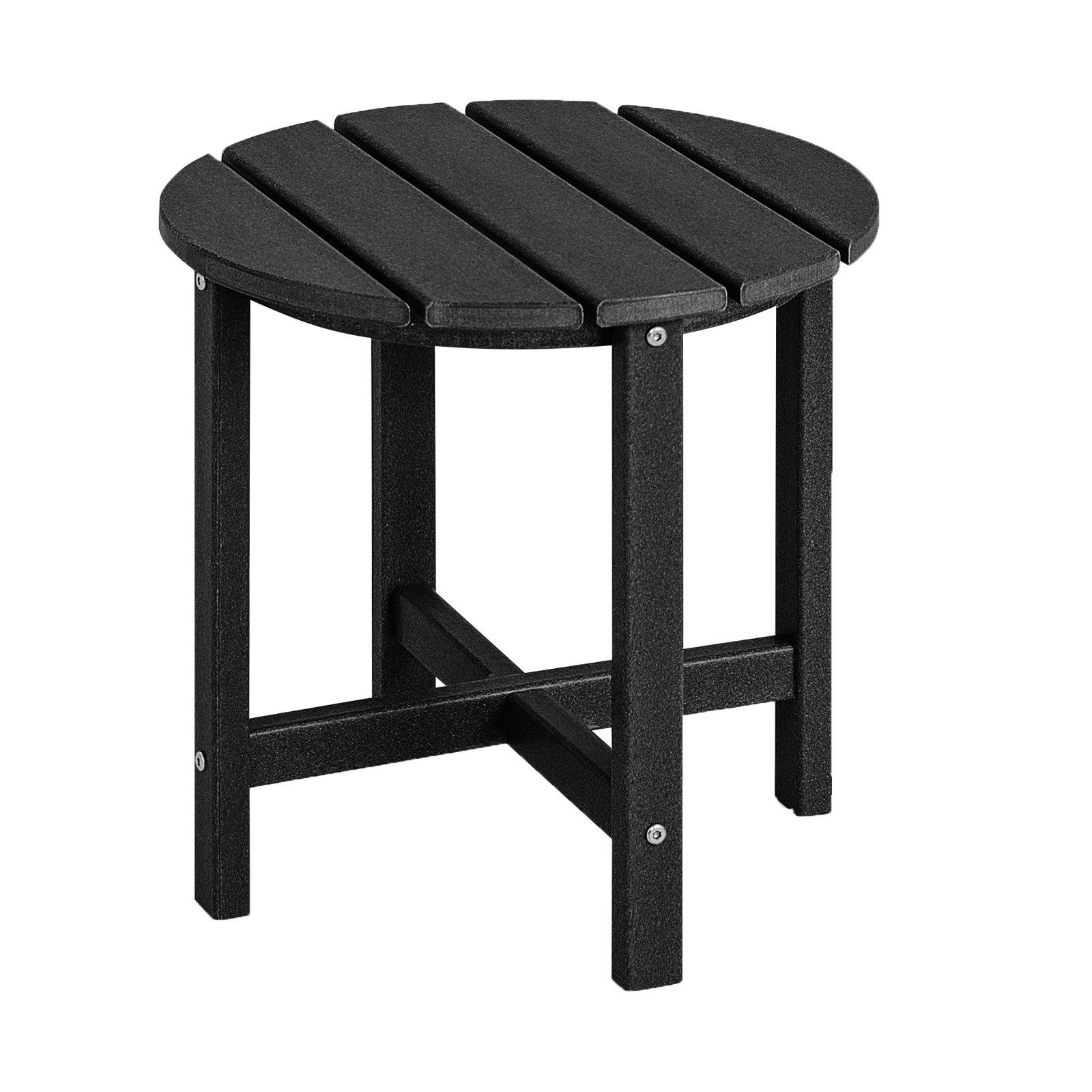 KOMFOTTEU Gartentisch Beistelltisch, aus HDPE, rund günstig online kaufen