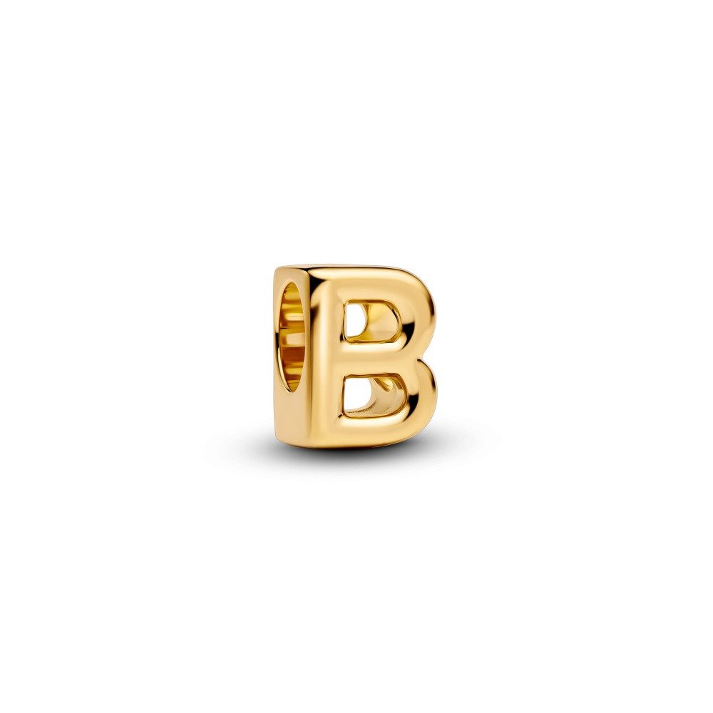 Pandora Charm-Einhänger Pandora Moments Buchstabe B Alphabet-Charm 763948C00