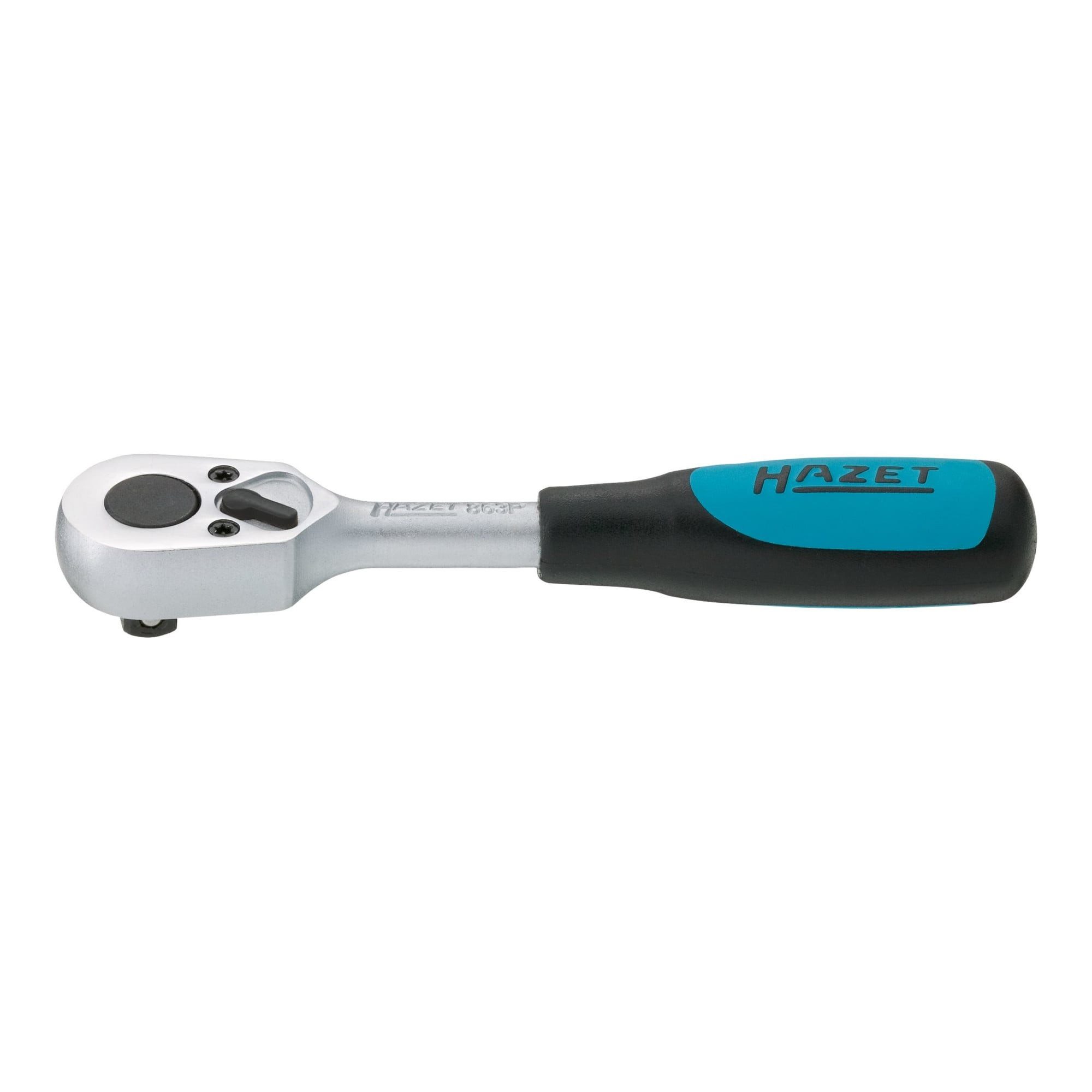 HAZET Umschaltknarre HAZET Umschaltknarre 863P Vierkant massiv 6,3 mm (1/4)