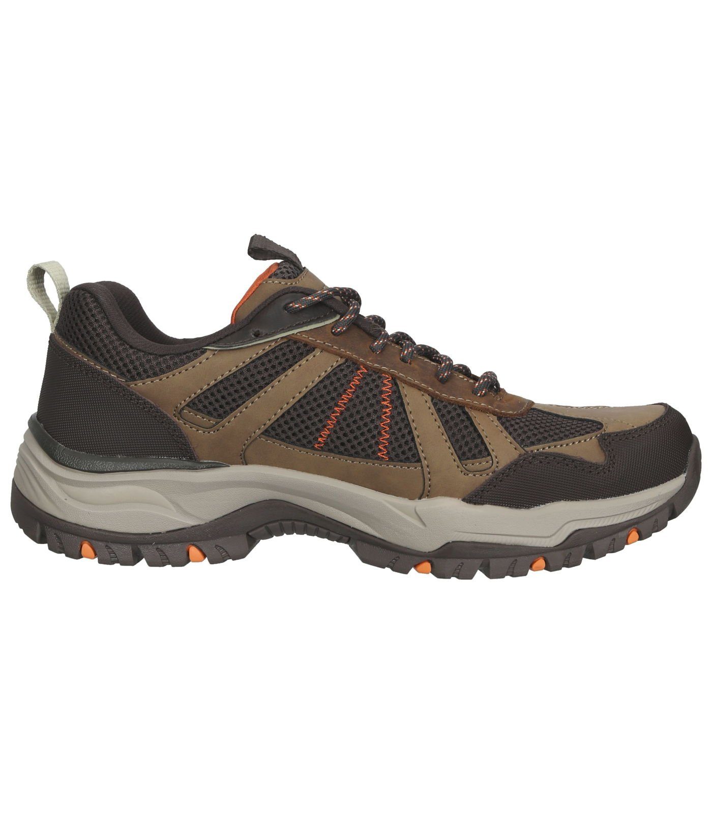 Leder Skechers Wanderschuhe Trekkingschuh Braun