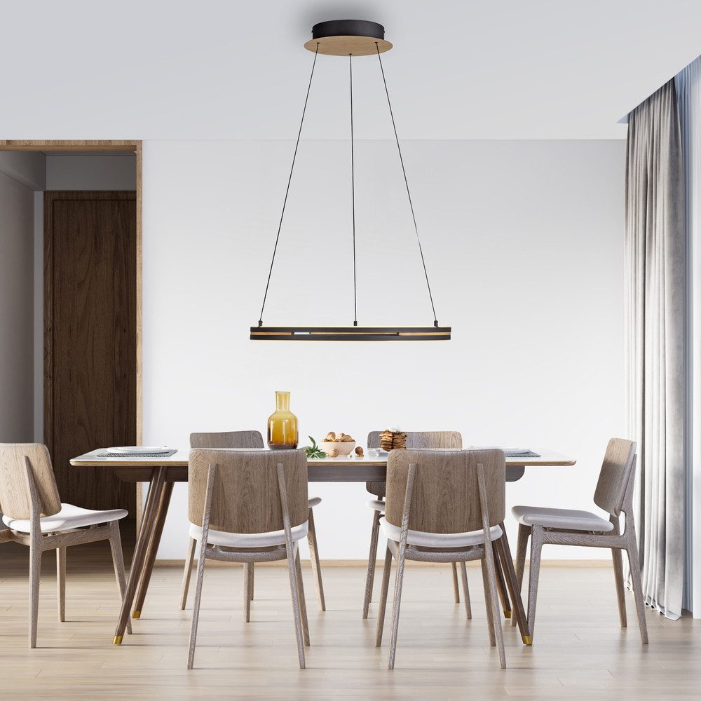 Paul Neuhaus LED Pendelleuchte LED Pendelleuchte Svea, höhenverstellbar Comfort Lift, CCT, 2x LED Board 20W, höhenverstellbar CCT Lichttemperaturwechsel