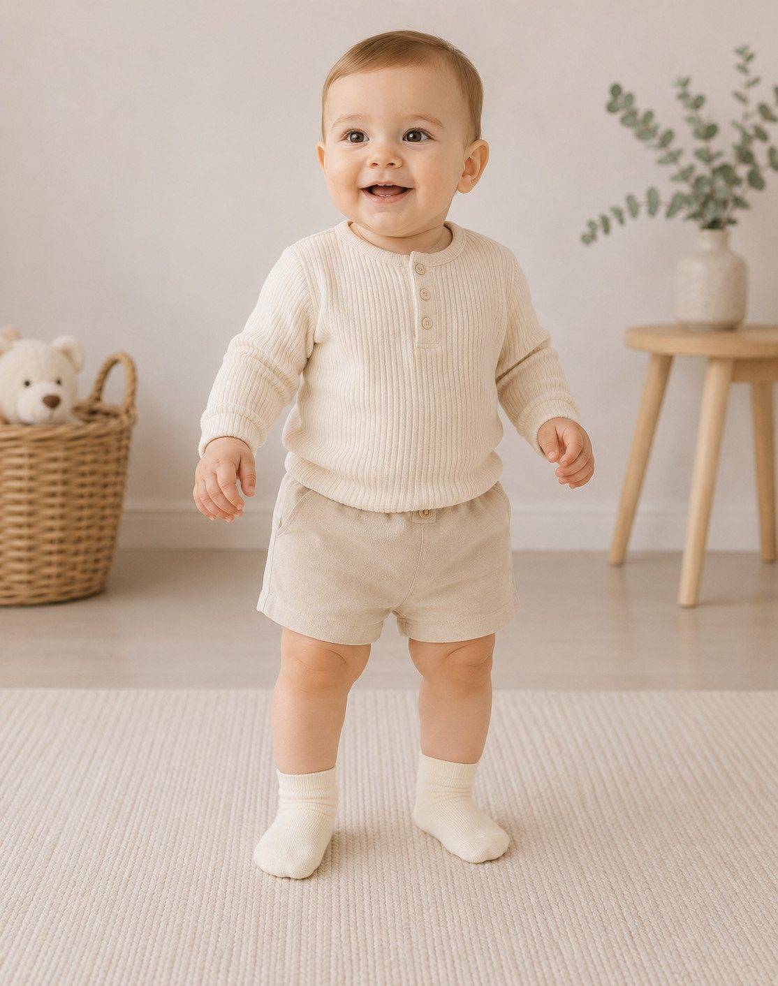 bistyle Feinsocken Baby Socken 3er-Pack, 98 % Bio-Baumwolle, Weich & hautfreundlich (3-Paar) – Bild 5 von 5