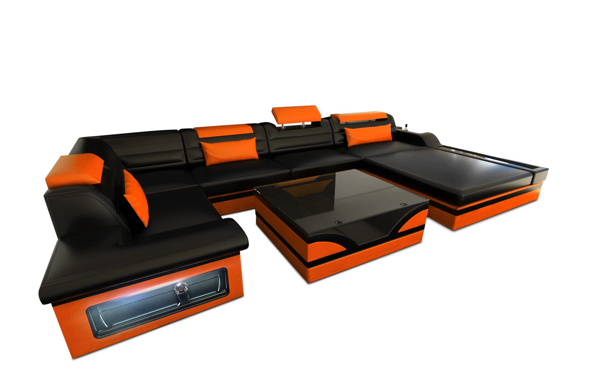 Sofa Dreams Wohnlandschaft Sofa Leder Mezzo günstig online kaufen