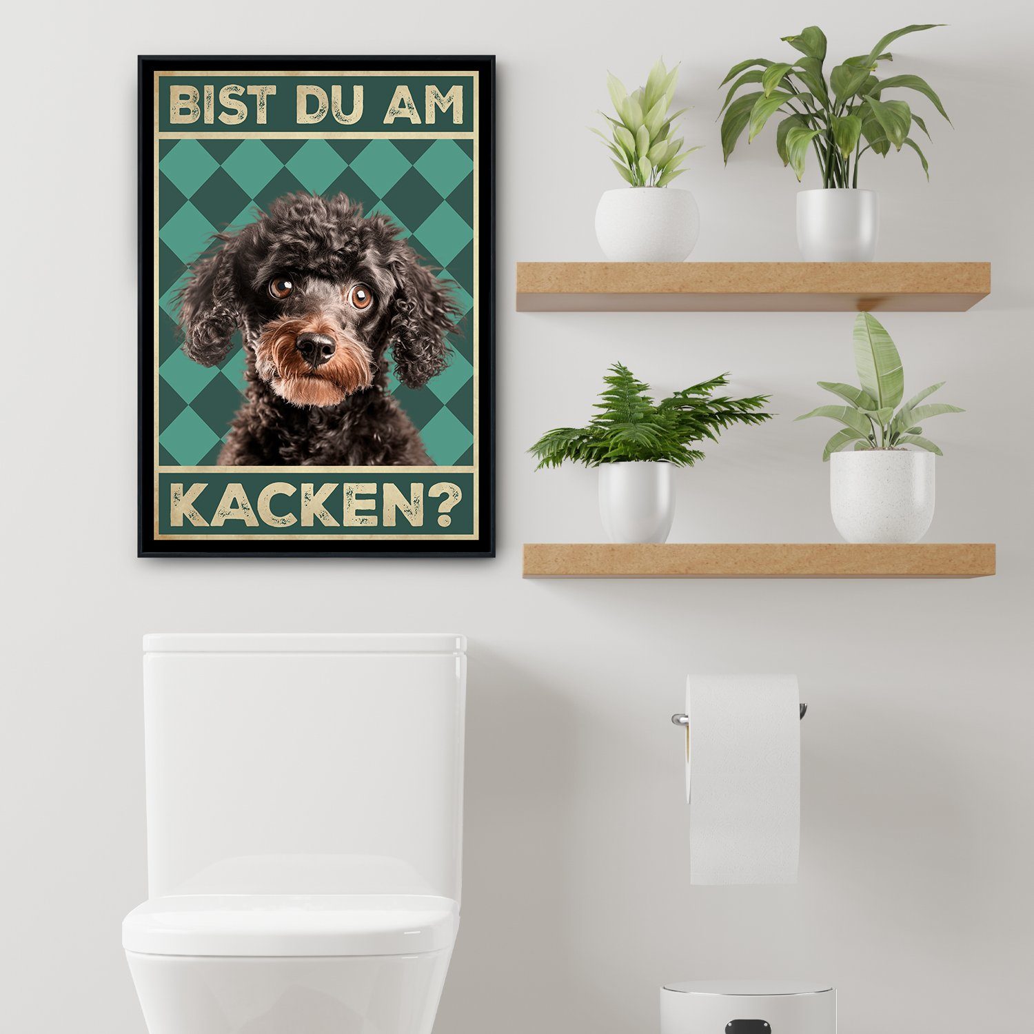 Tigerlino Poster Bist du am Kacken? günstig online kaufen