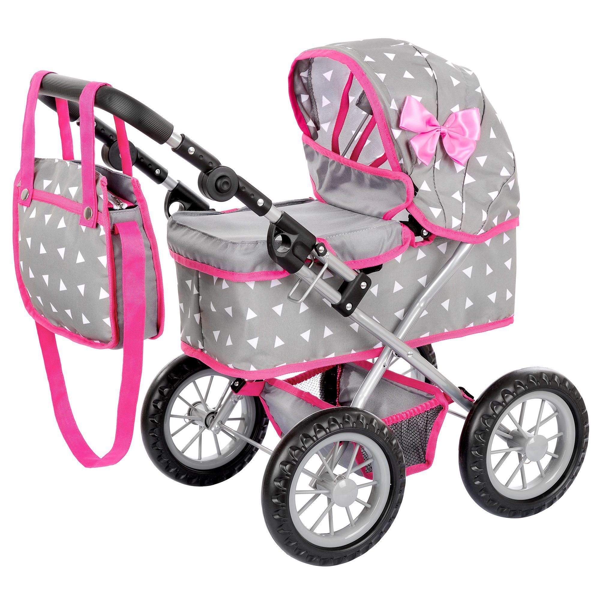 Puppenwagen Puppenwagen ab 2 Jahre, Kinderwagen Puppen