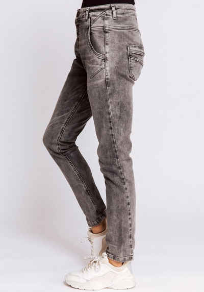 Zhrill Regular-fit-Jeans 'AMY GREY'