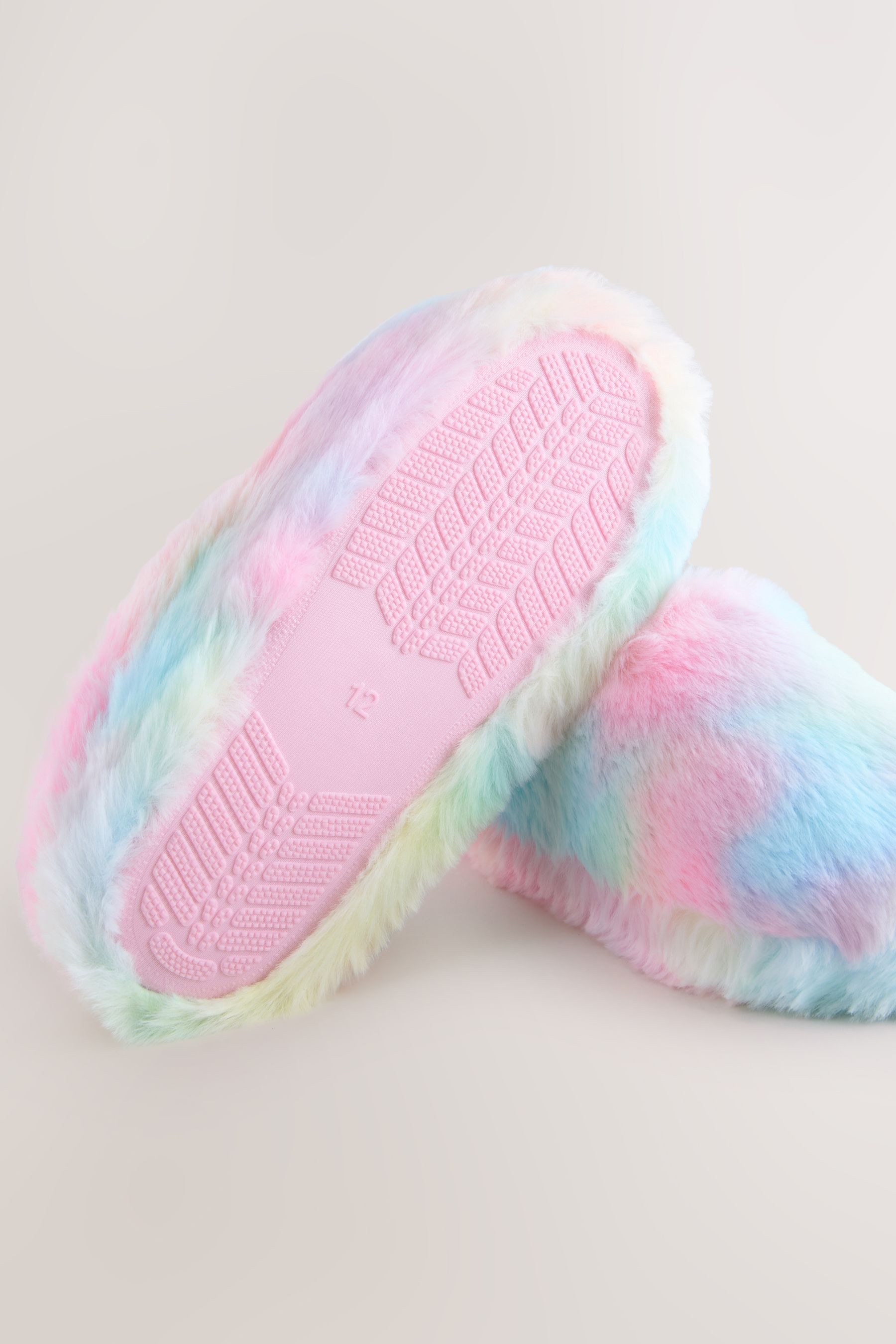 Next Pantolette aus Kunstfell Hausschuh (1-tlg)