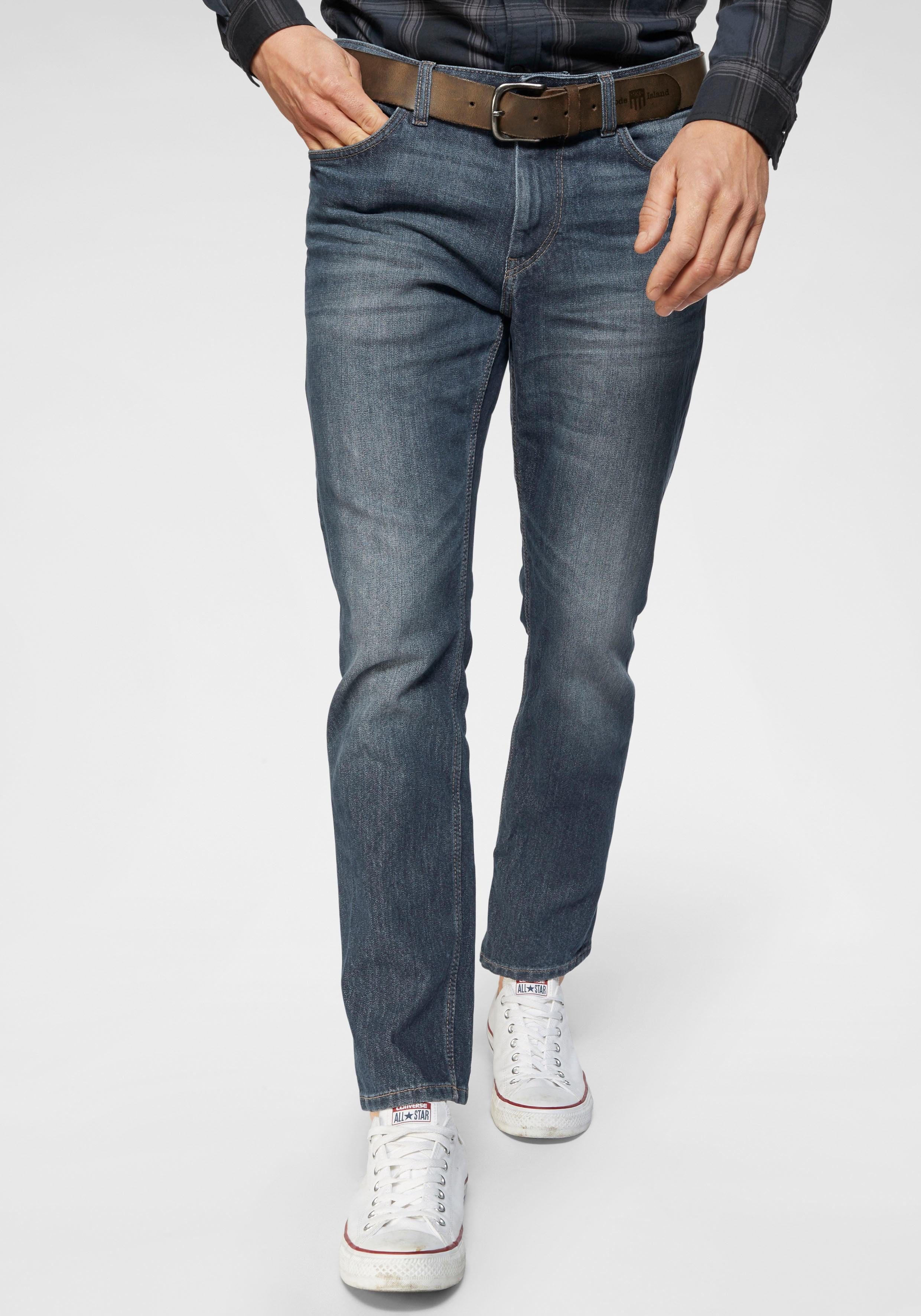 TOM TAILOR 5-Pocket-Jeans MARVIN mit kleinem Logo-Print