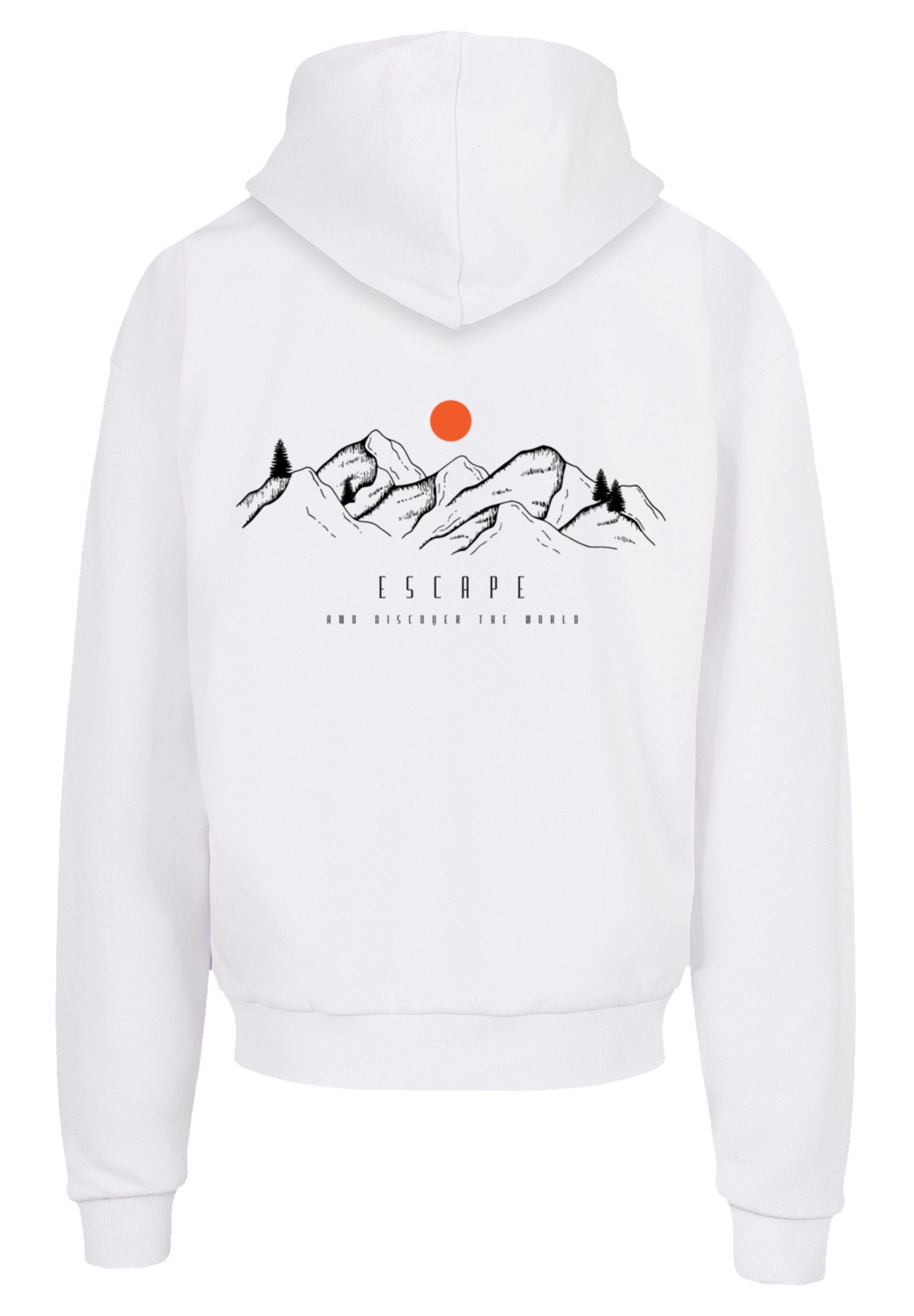 F4NT4STIC Kapuzenpullover MOUNTAIN x F4NT4STIC Print