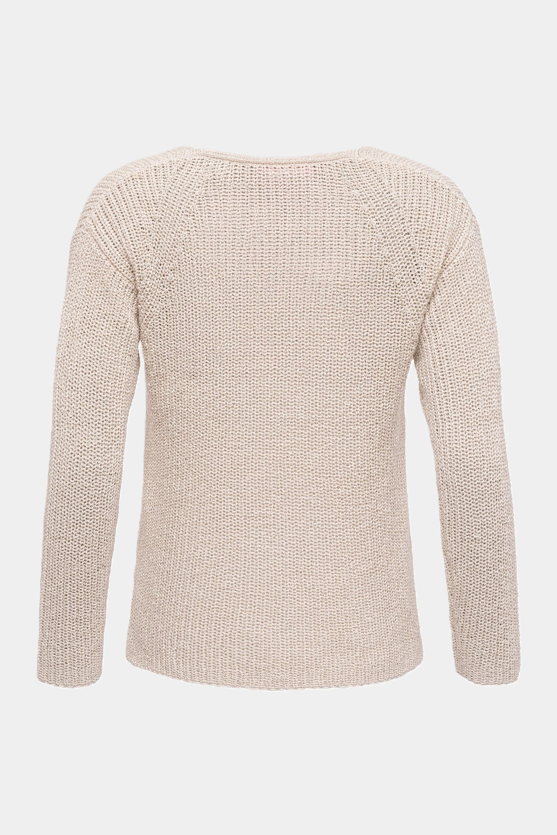 six-o-seven Strickpullover Six-o-Seven Baumwoll-Strickpullover mit V-Aussch günstig online kaufen