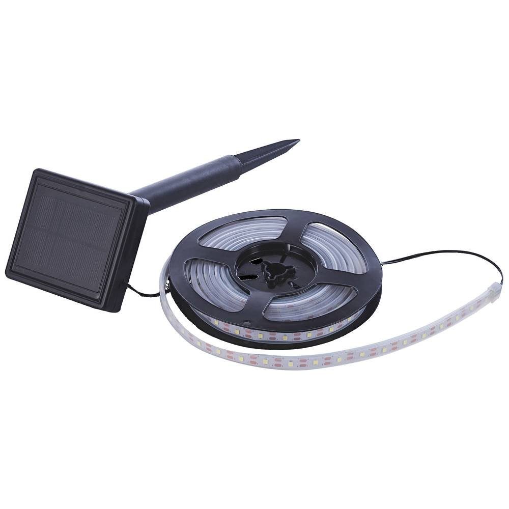 Megatron Lichterkette LED-Solar-Leuchtstreifen inkl. Solarpanel mit Erdspieß MT70012