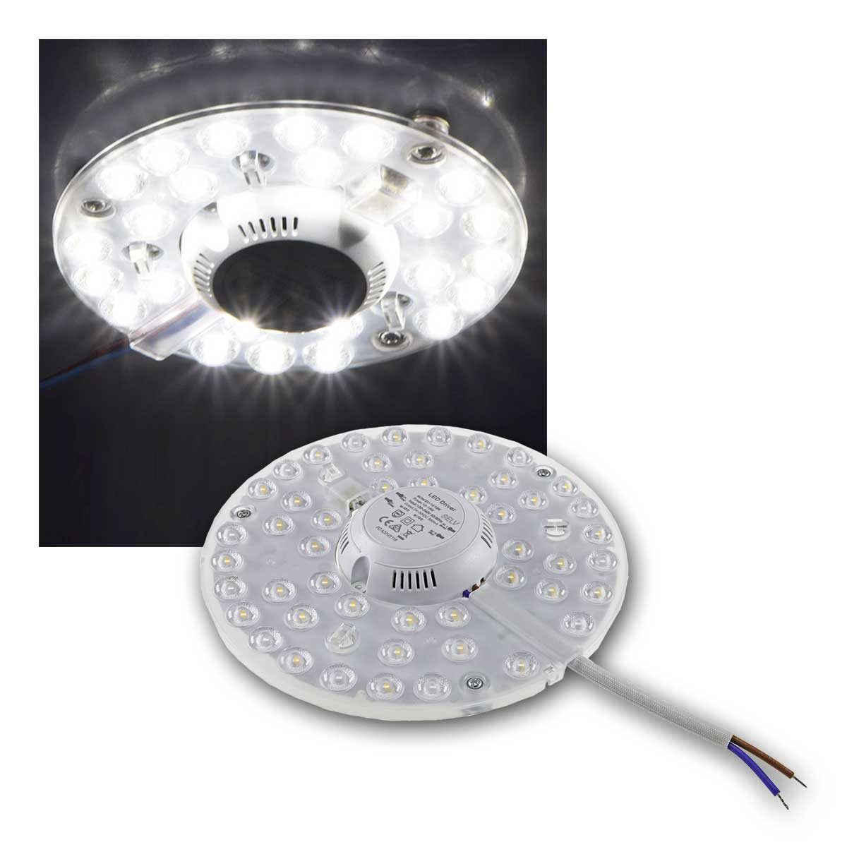 ChiliTec LED-Leuchtmittel LED Umrüstmodul "UM18nw" für Leuchten Ø180mm, daylight/tageslichtweiß