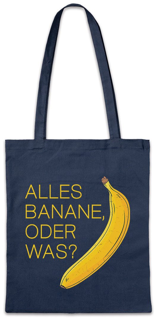 Beuteltasche Alles Banane Oder Was Stofftasche Obst Vitamine Veganer Brot Fun