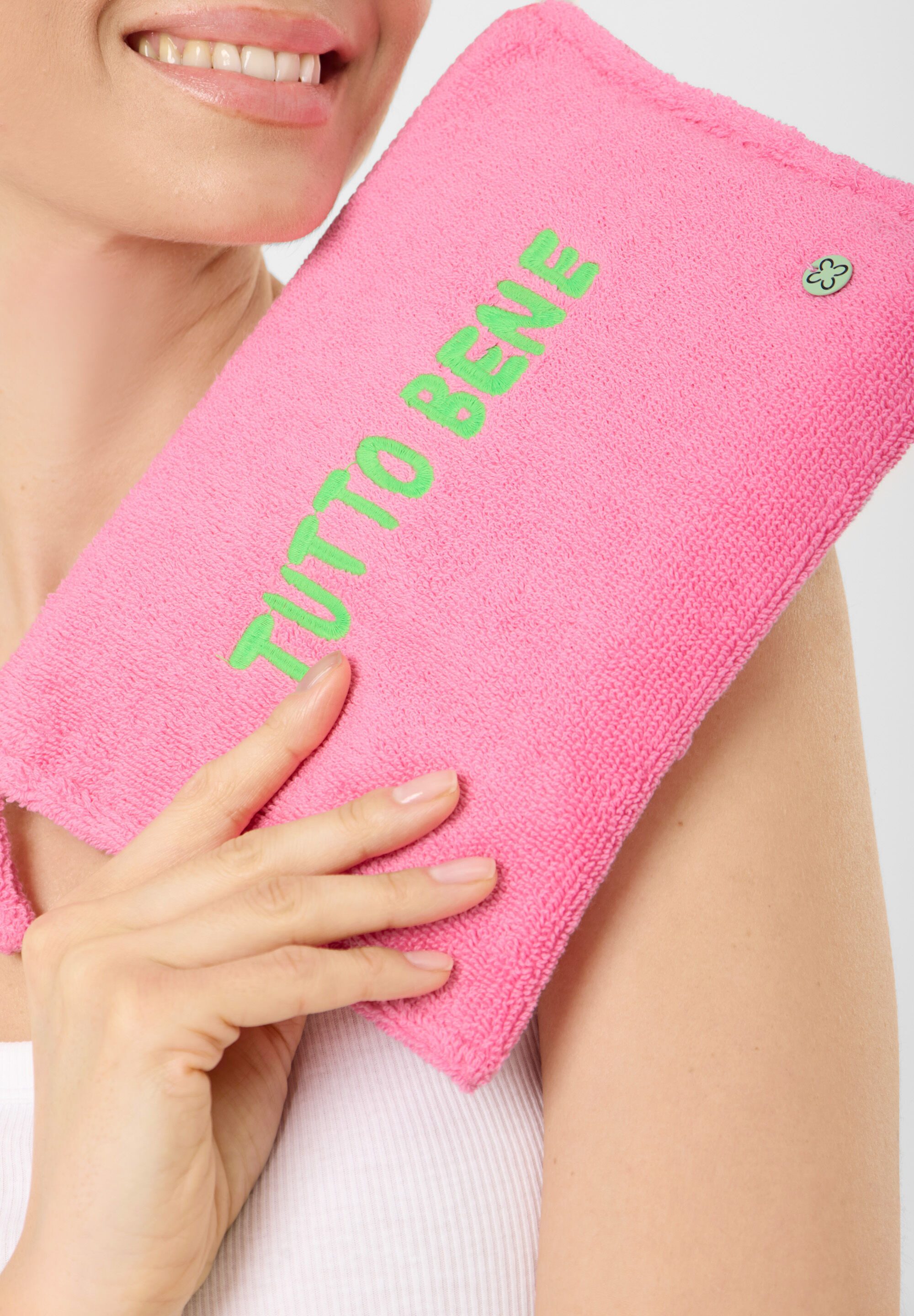 Codello Kosmetiktasche, mit Stickerei