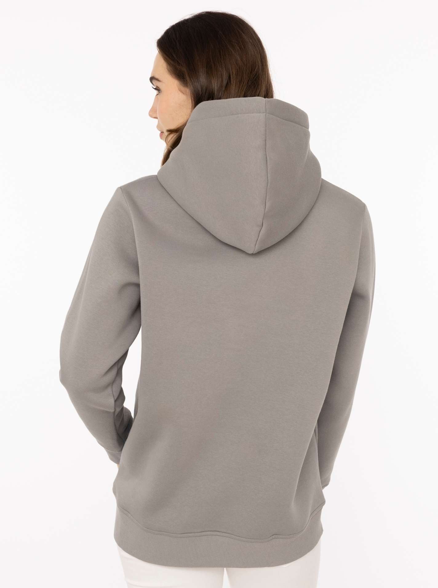 Zwillingsherz Hoodie "Nelina" mit Leo Band und schlichter Stickerei "Stay Wild"