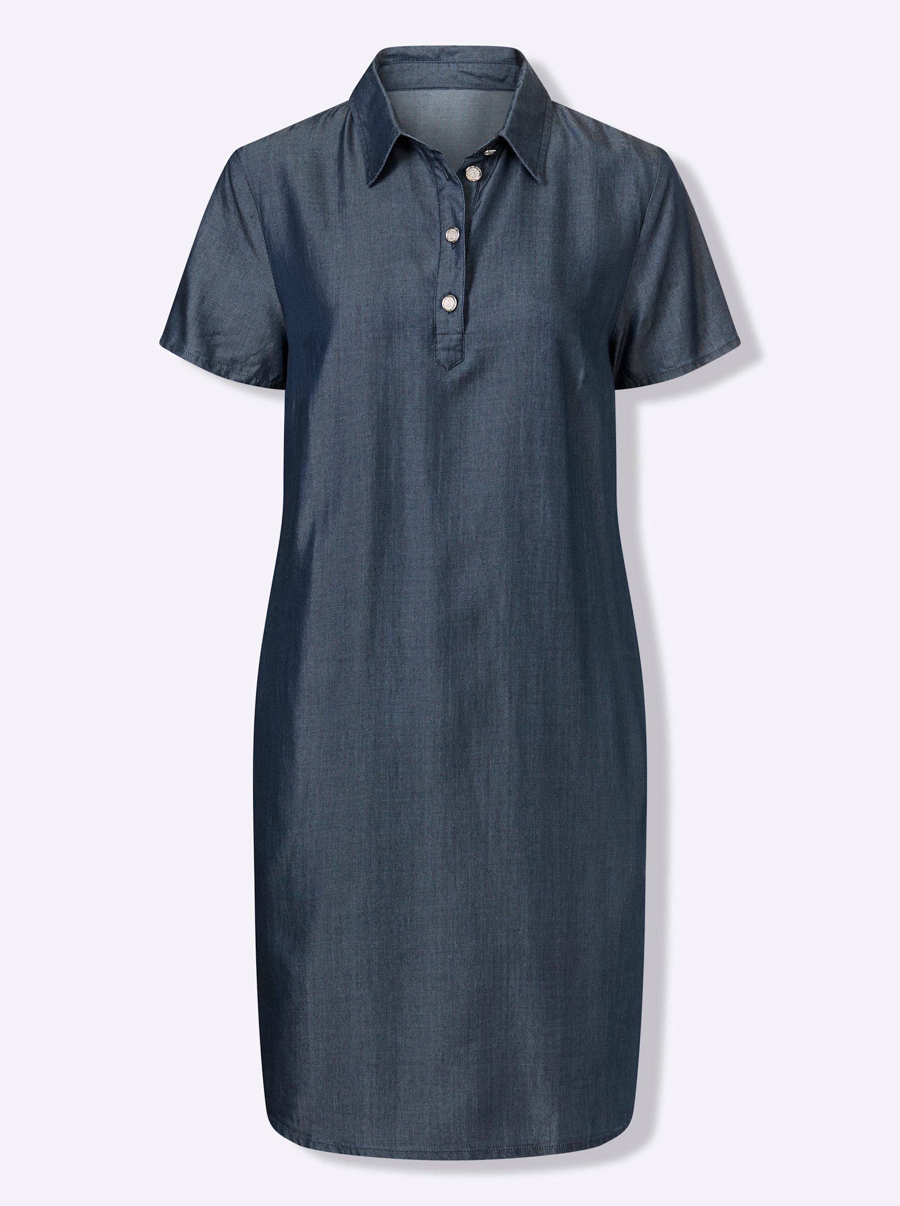 heine Etuikleid Kleid Kurzarm