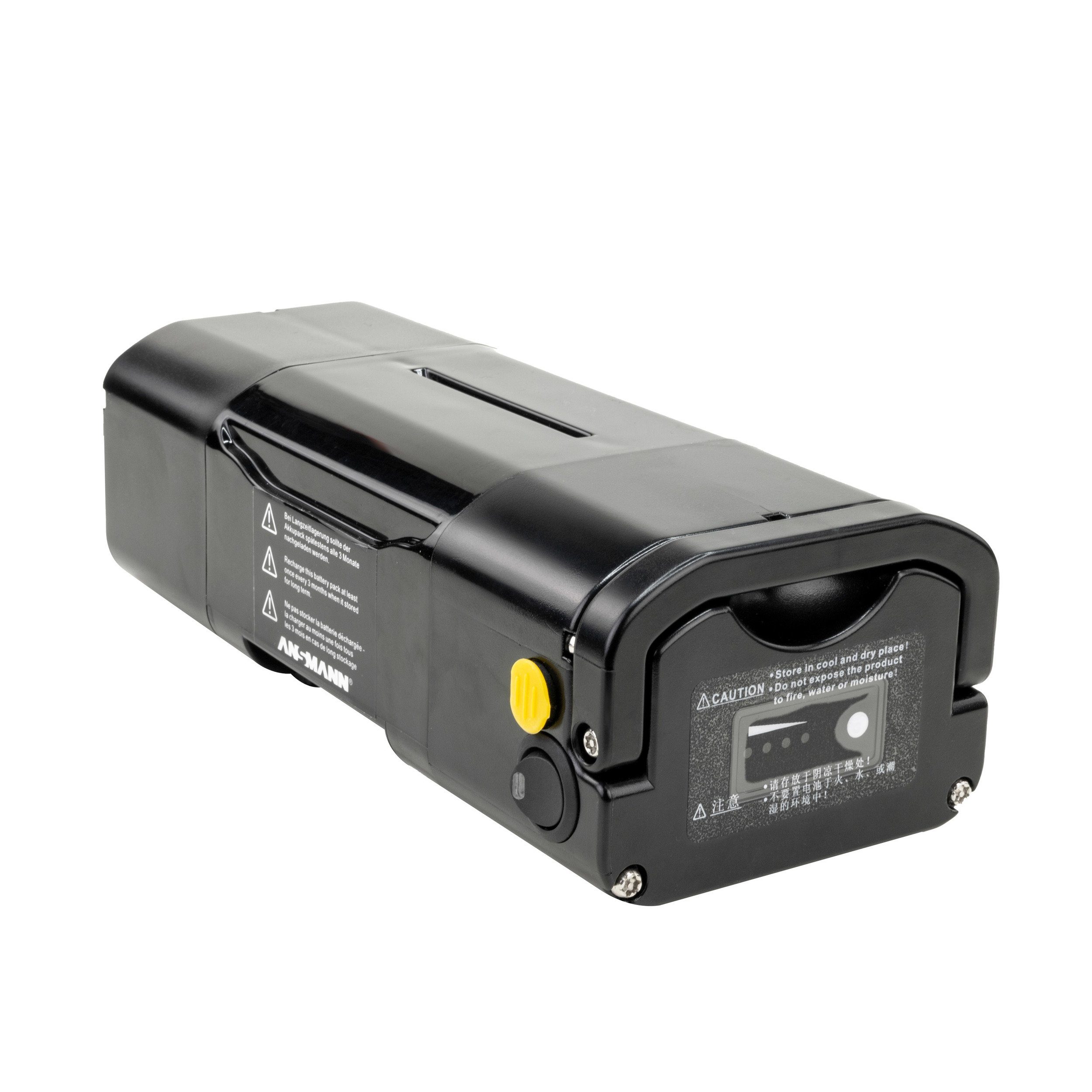 ANSMANN AG E-Bike Pedelec Akku, 36 V 11,6Ah, Reichweite bis zu 110 km E-Bike Akku