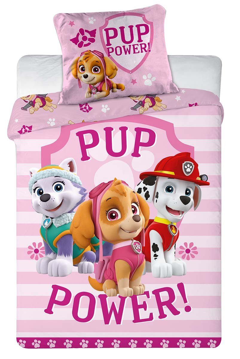 Nickelodeon Kinderbettwäsche Paw Patrol, Renforcé, 2 teilig günstig online kaufen