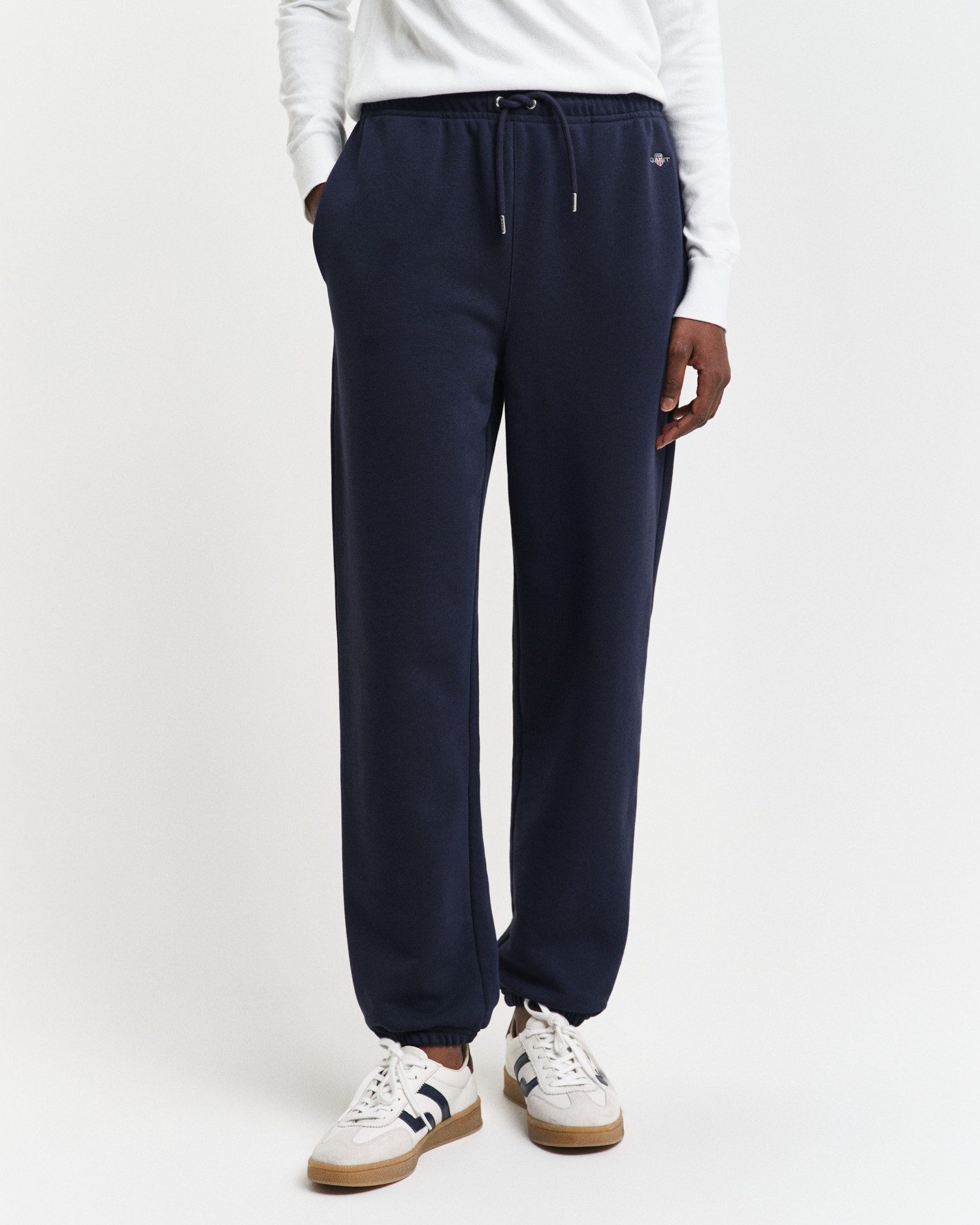 Gant Sweathose REG SHIELD SWEATPANTS Elastischer Bund mit Kordelzugbund günstig online kaufen