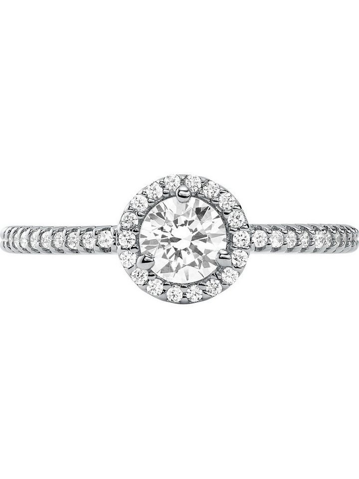 MICHAEL KORS Fingerring, Glasstein silbe... MICHAEL KORS Fingerring, Glasstein silbe...