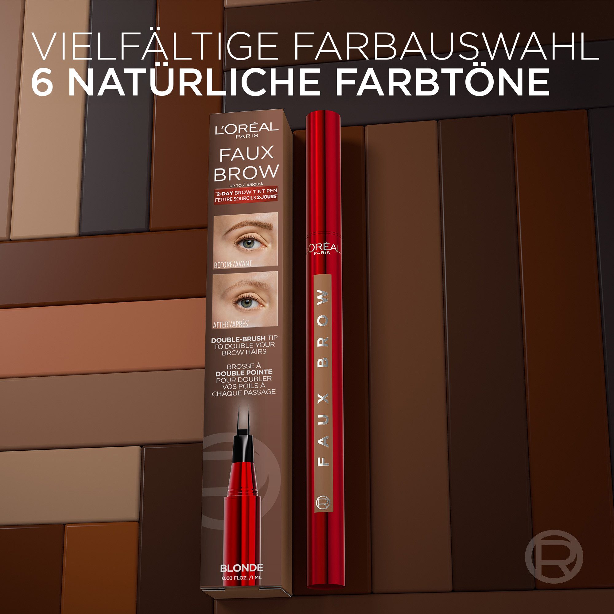 L'ORÉAL PARIS Augenbrauen-Stift L'Oréal Paris Infaillible Faux Brow Augenbrauenstift