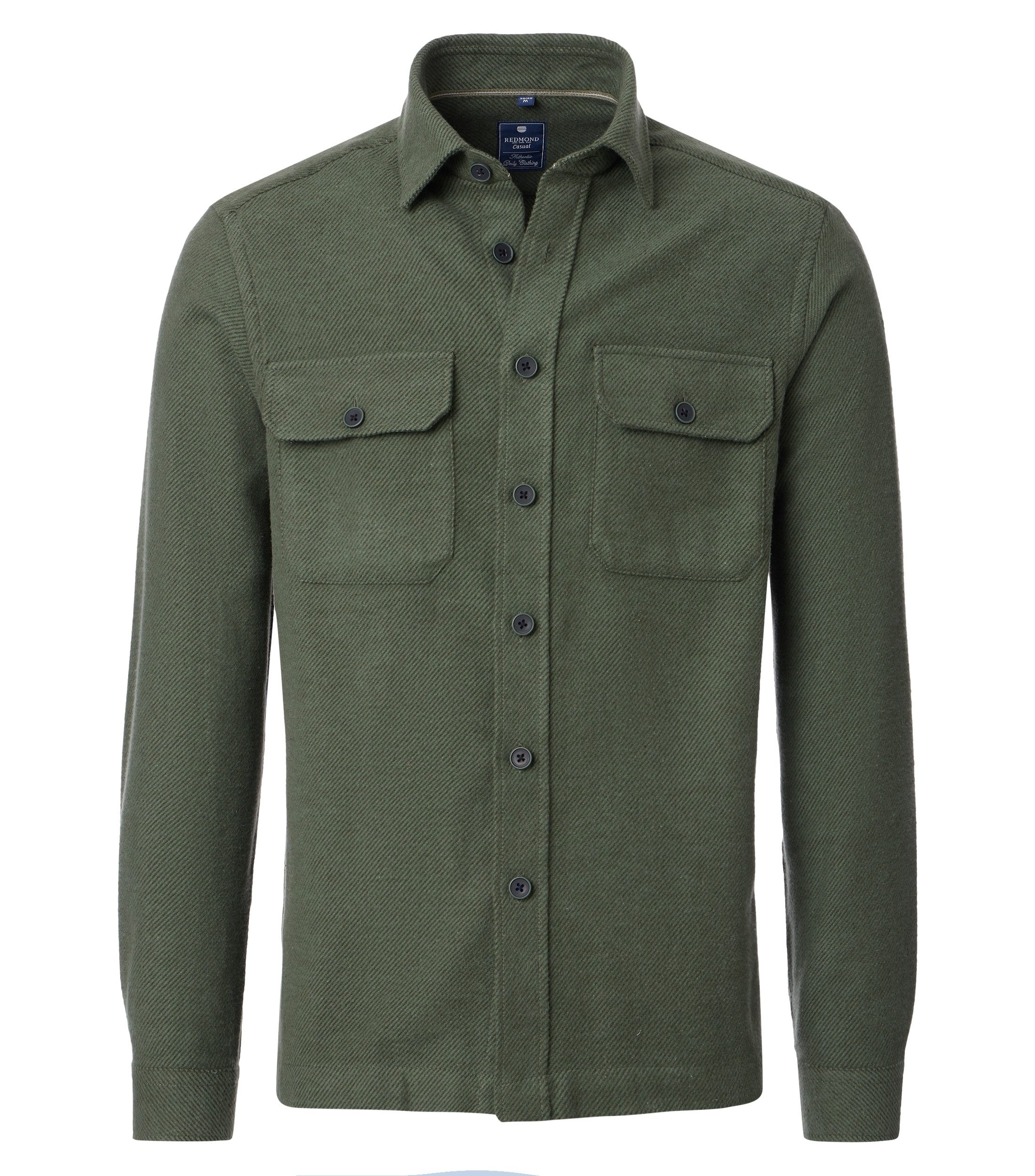 Redmond Langarmhemd uni Overshirt (600-tlg) günstig online kaufen