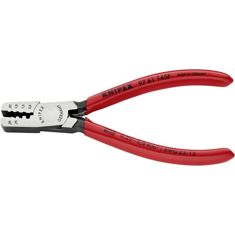 Knipex Crimpzange Crimpzange für Aderendhülsen 97 61 145 F