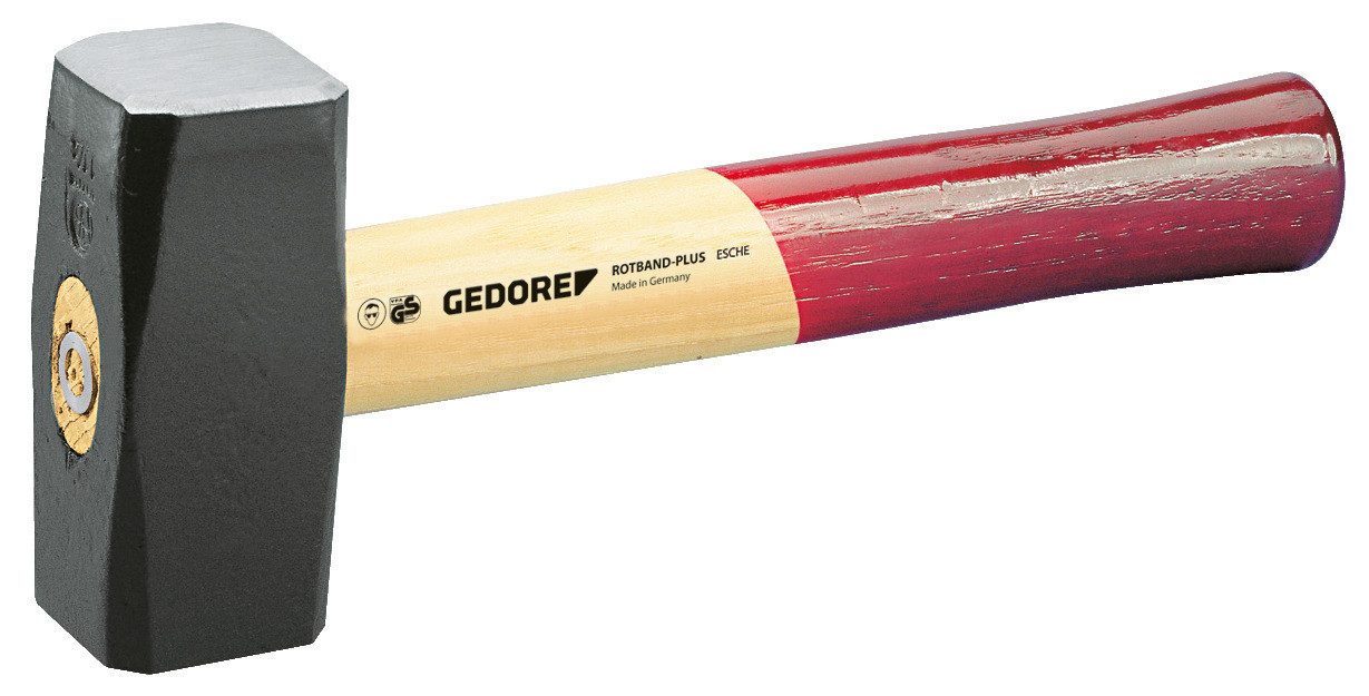 Gedore Hammer 20 H-1250 Fäustel mit Hickorystiel 1250 g