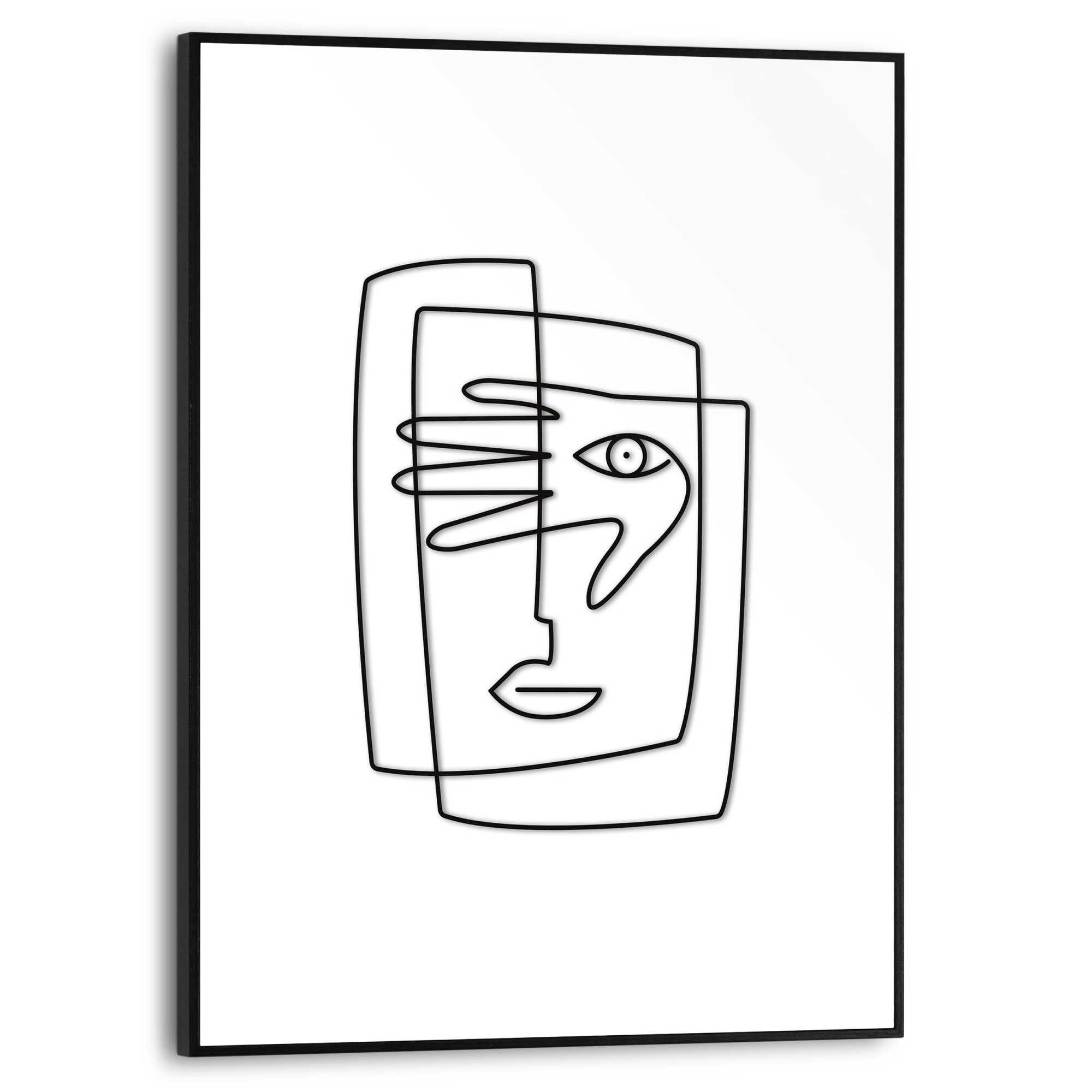 Reinders! Bild mit Rahmen Picasso Face günstig online kaufen