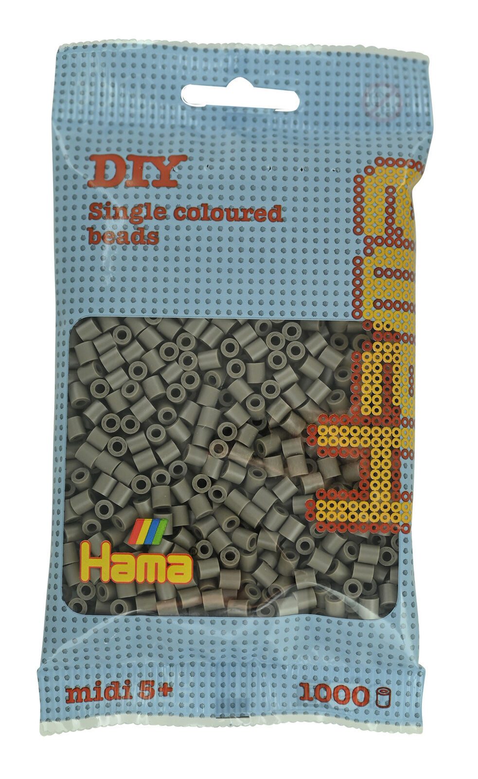 Hama Perlen Bügelperlen Hama Beutel mit 1000 Midi-Bügelperlen