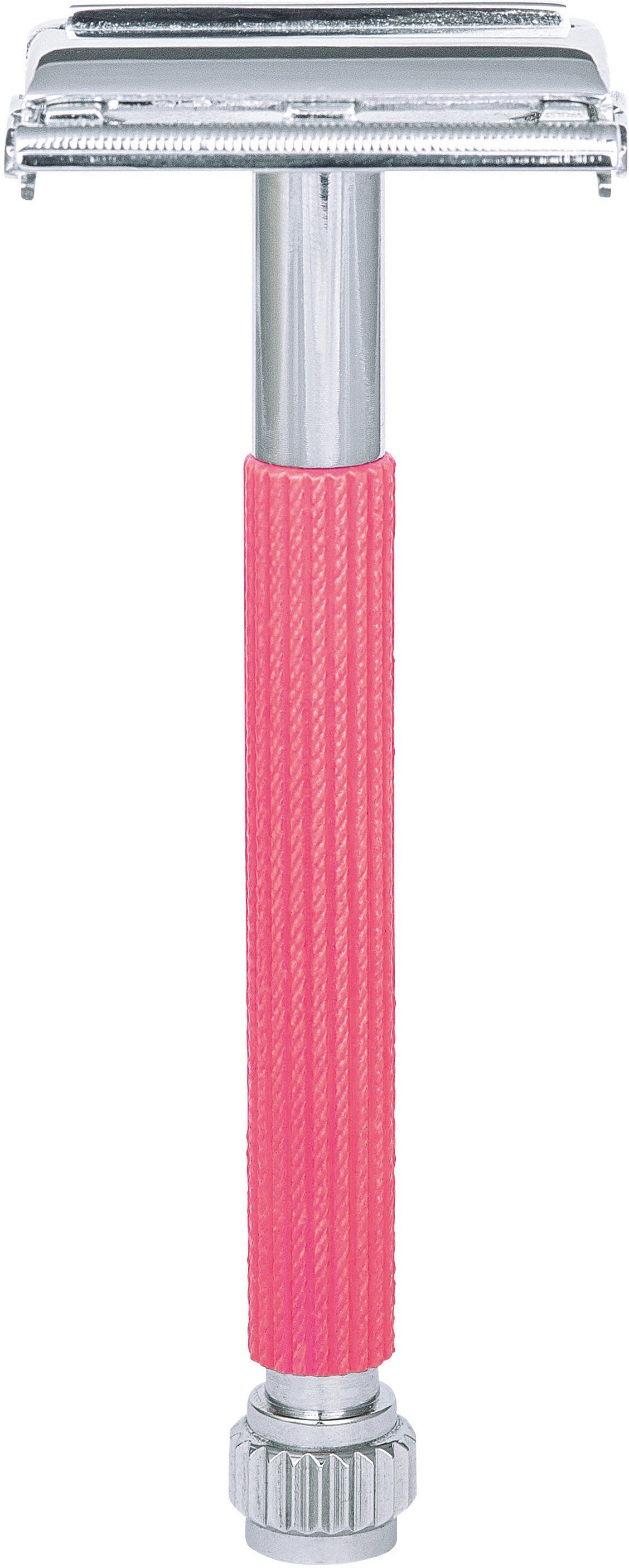 ERBE Rasierhobel Lady-Rasierer Tradition, Eleganter Rasierhobel mit sicherem Griff und einfachem Klingenwechsel.