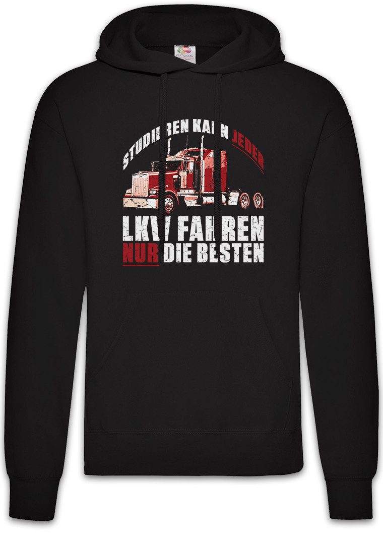 Urban Backwoods Hoodie Studieren Kann Jeder LKW Fahren Herren Hoodie Truck günstig online kaufen