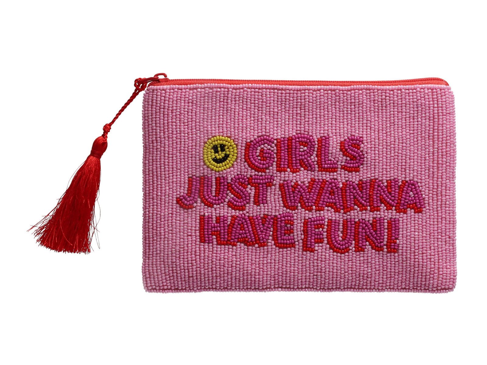 Giftcompany Kosmetiktasche Elodie Kosmetiktasche M Girls just wanna have fun rosa 18cm