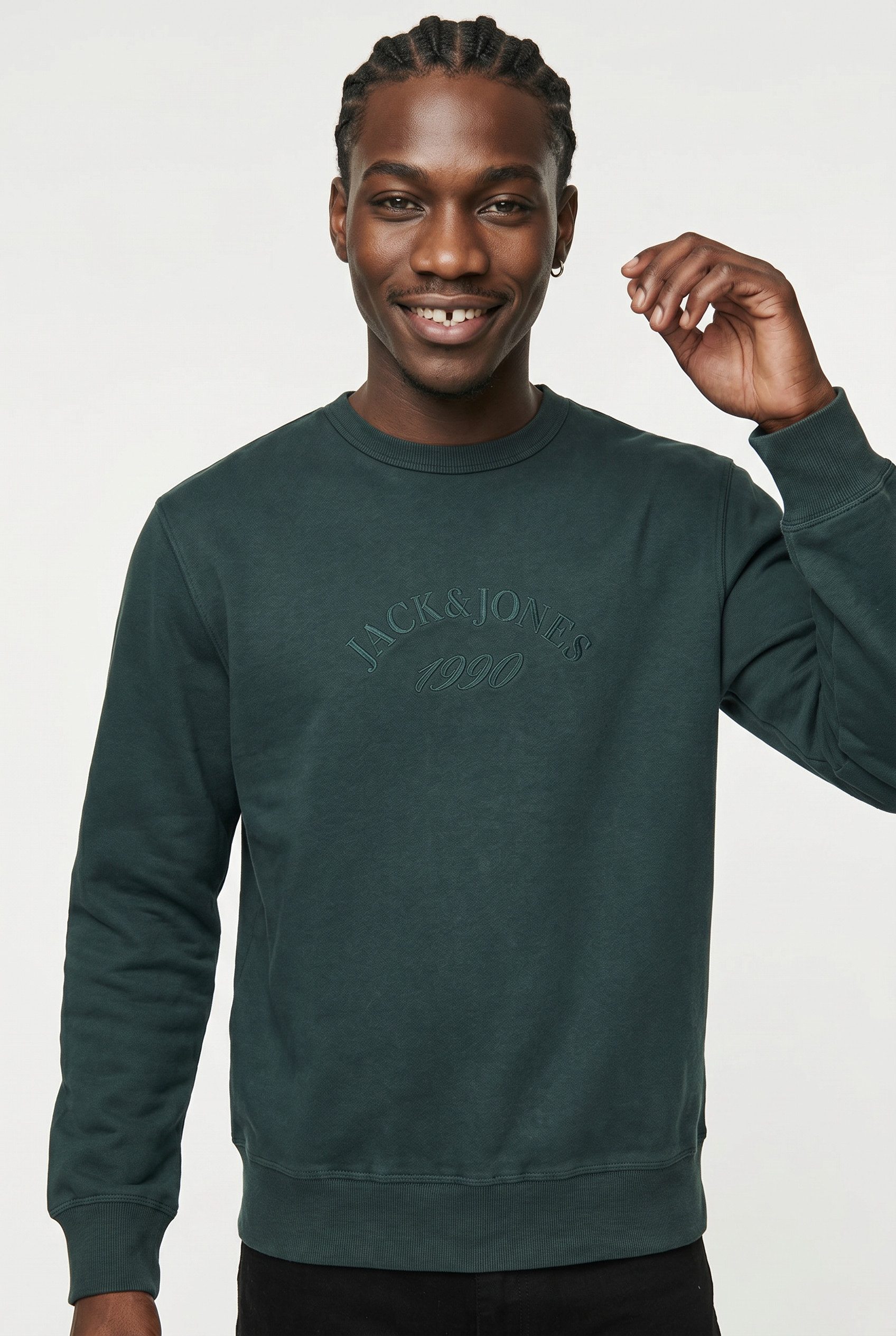 Sweatshirt JORBLEECKER BRANDING SWEAT CREW BF