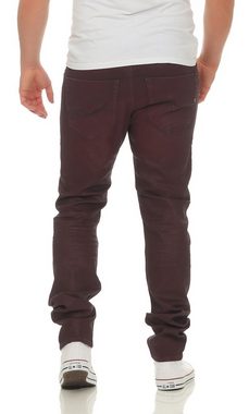 Diesel Slim-fit-Jeans Tepphar 0858X - 0679T (Bordeaux Rot) Stretch, 5-Pocket-Style, Slim Fit
