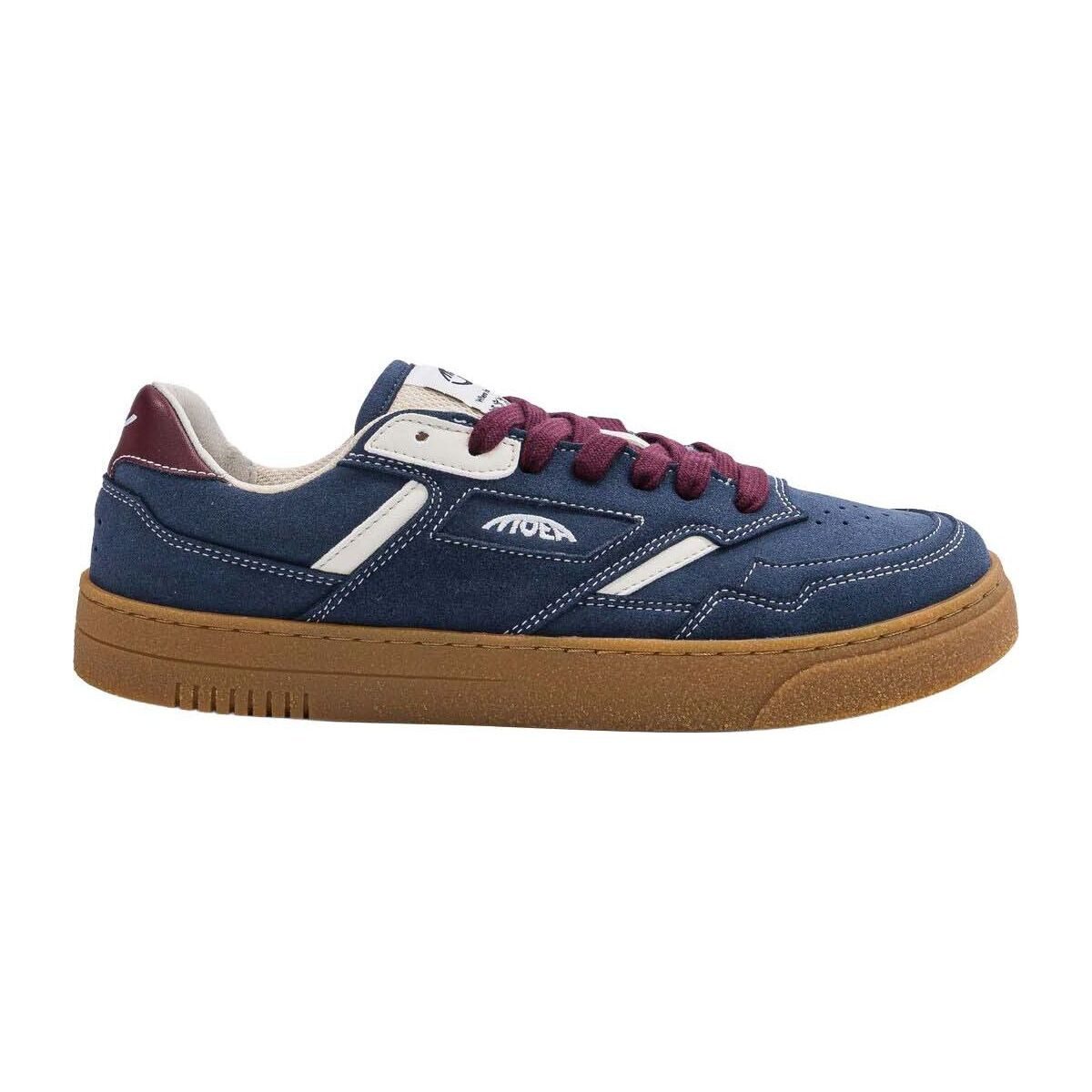 Moea Origin Low Night Suede & Beige-grapes Outdoorschuh Stilvoller und komfortabler Unisex-Sneaker, ideal für Alltag und