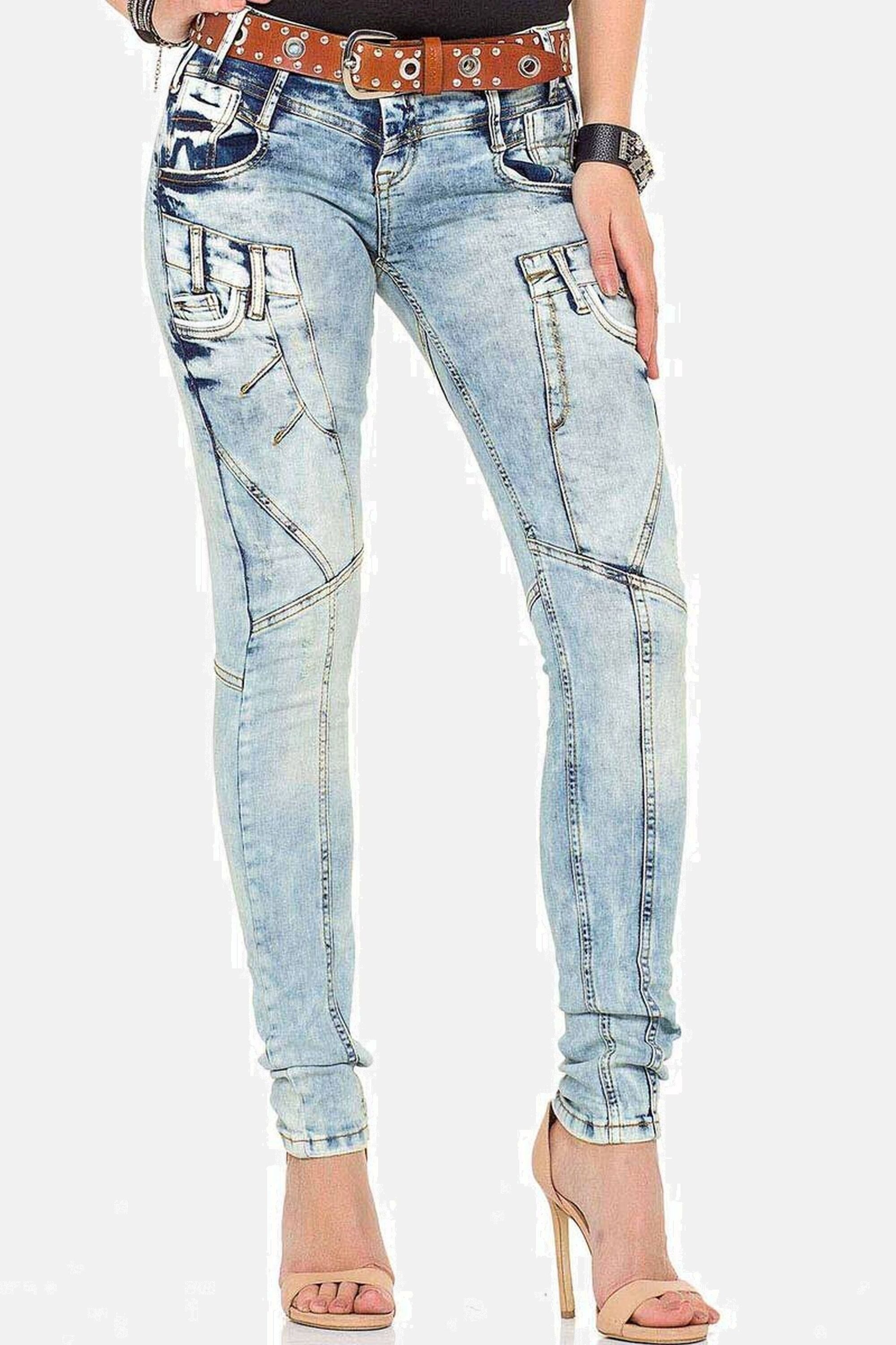 Cipo & Baxx Slim-fit-Jeans DENIM in Slim Fit, WD216 – Bild 5 von 5