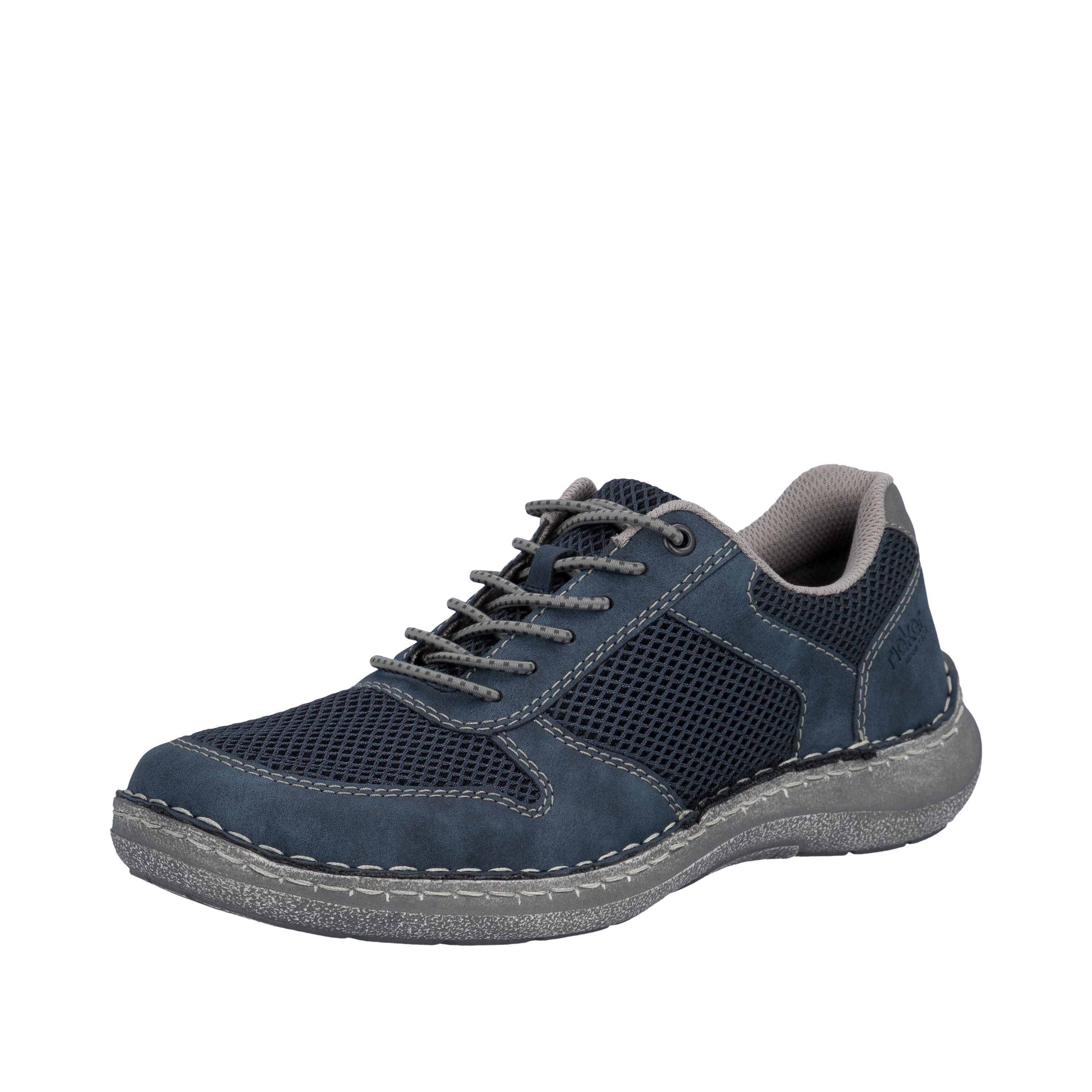 Rieker Slip-On Sneaker Freizeitsneaker, Halbschuh, Schlupfschuh mit Gummizug