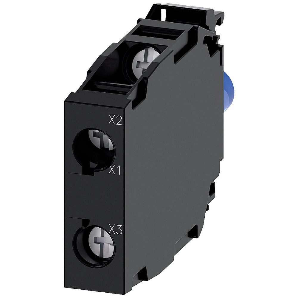 SIEMENS Lampenfassung Siemens 3SU1401-1BB24-1AA0 LED-Modul Rot, Gelb, Grün 24 V DC/AC 1 S, (3SU1401-1BB24-1AA0)